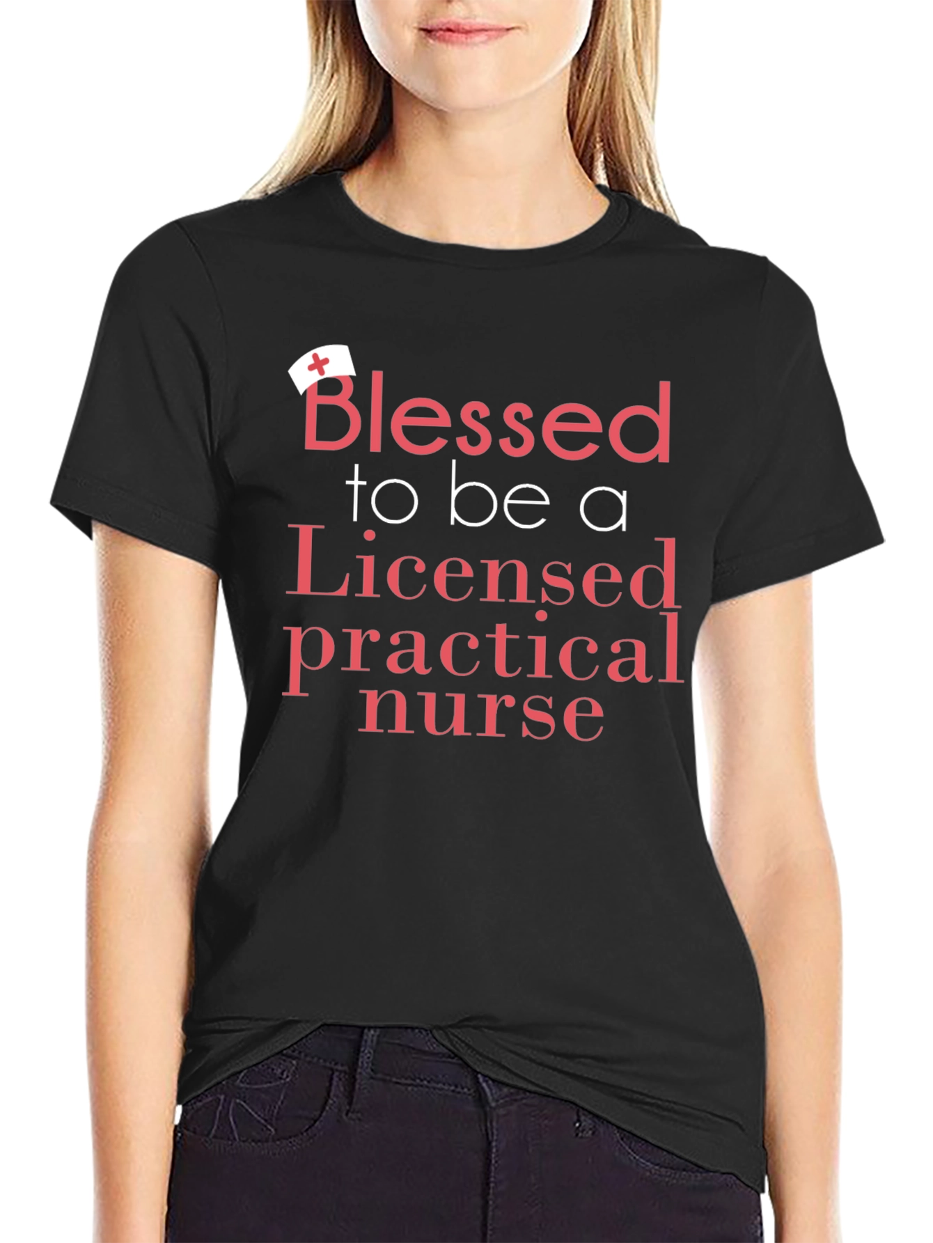 Blessed LPN T-Shirt - Licensed Practical Nurse Tee