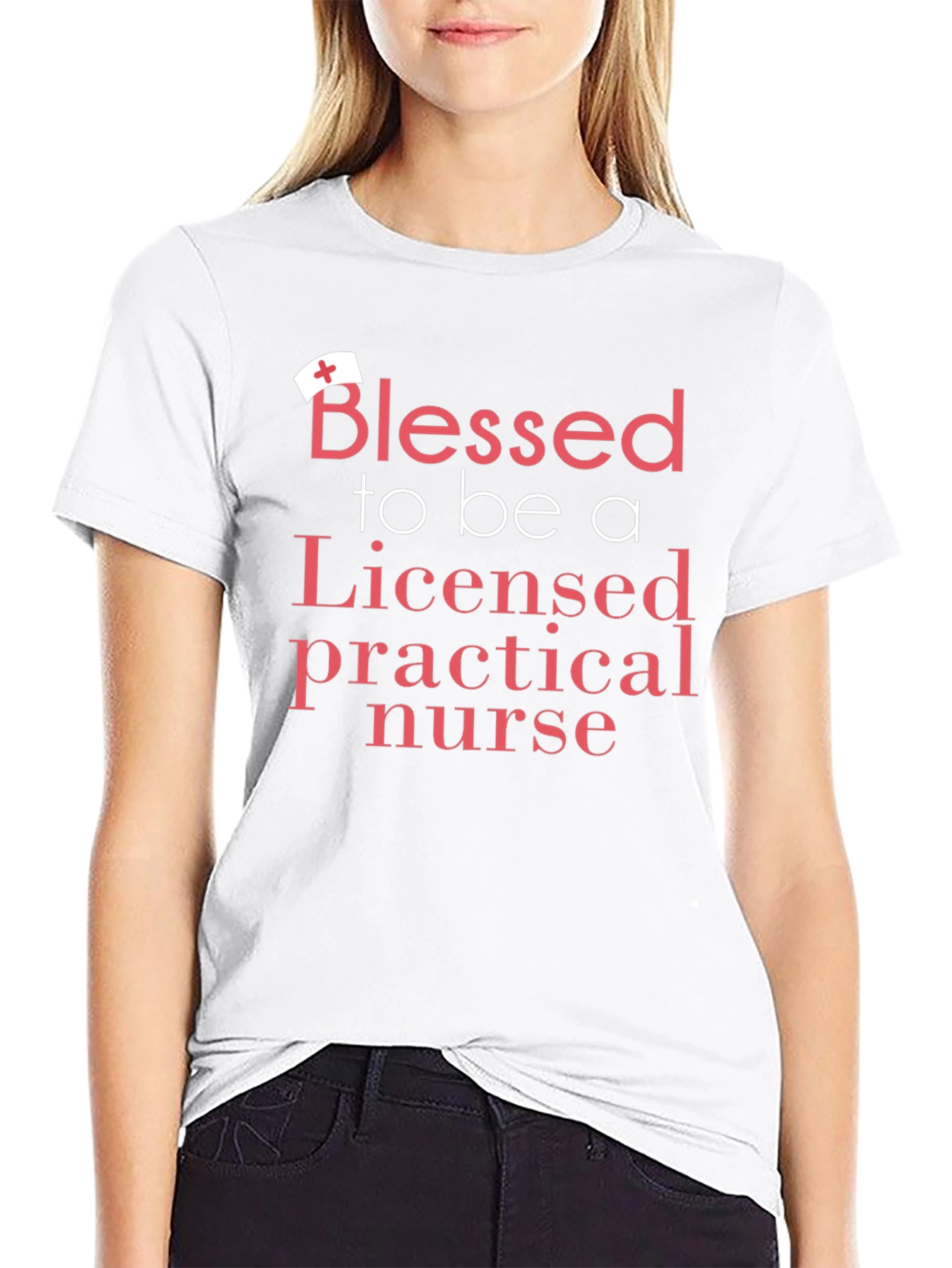Blessed LPN T-Shirt - Licensed Practical Nurse Tee
