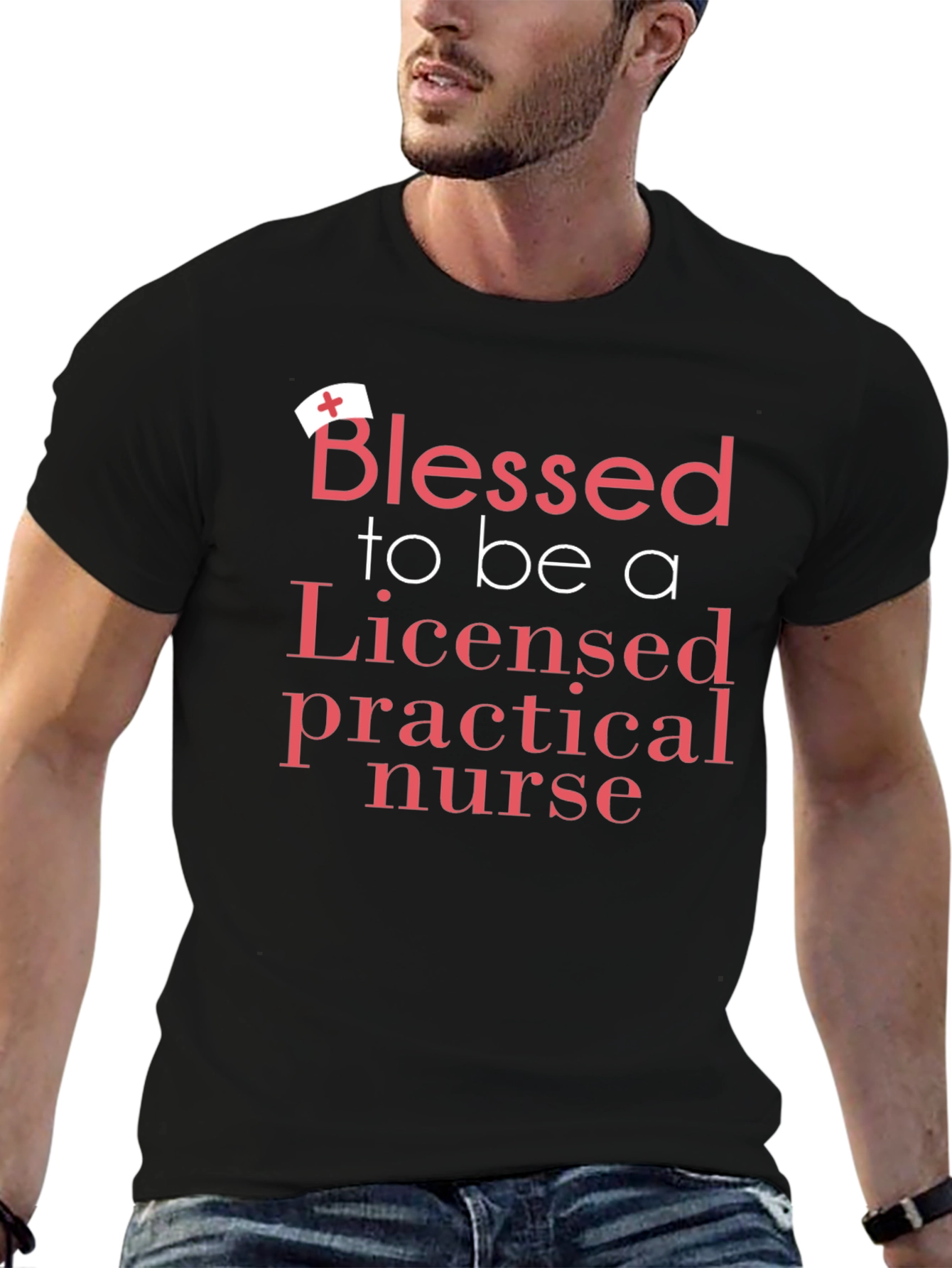 Blessed LPN T-Shirt - Licensed Practical Nurse Tee