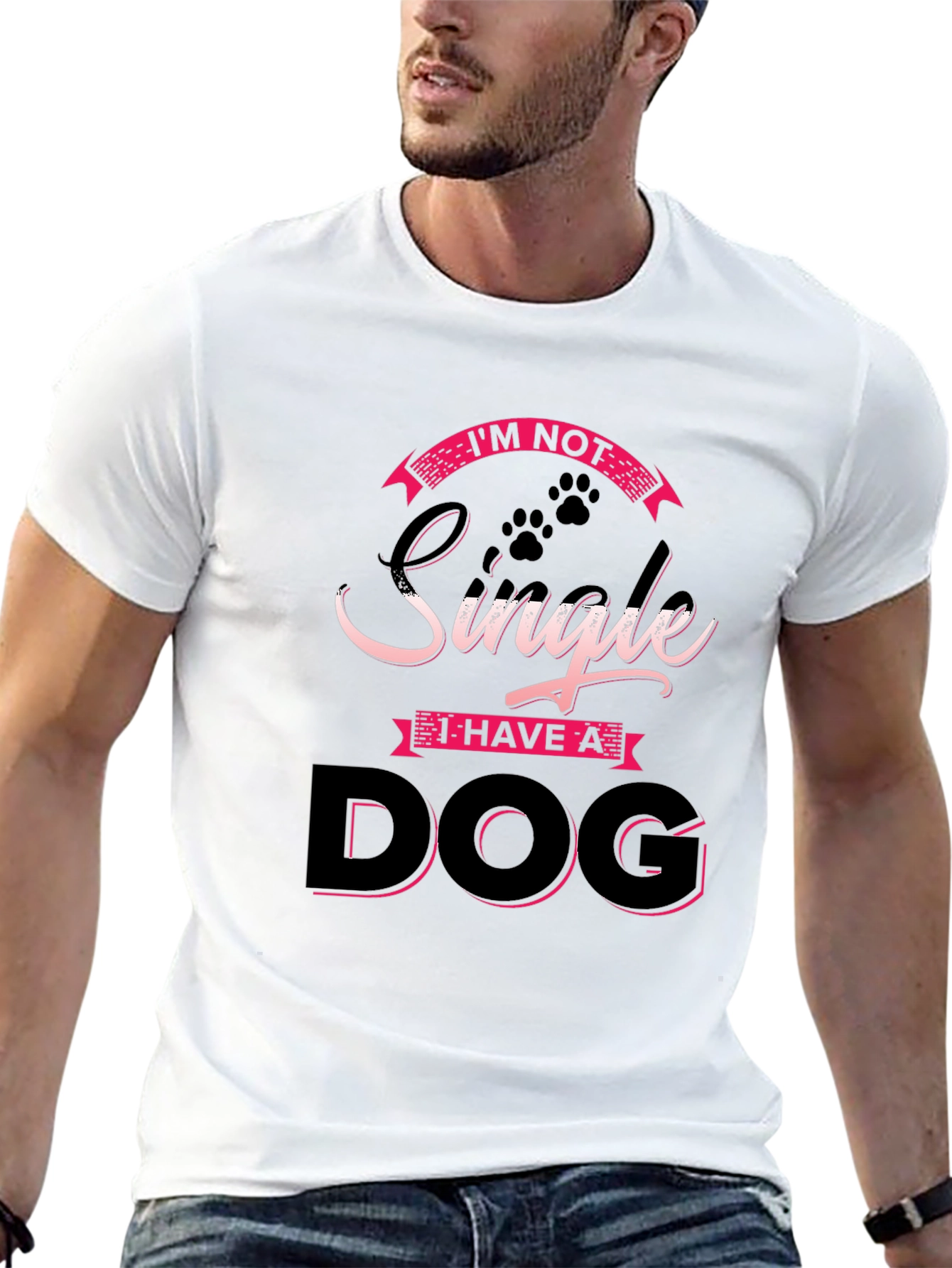 Im Not Single I Have A Dog T-Shirt