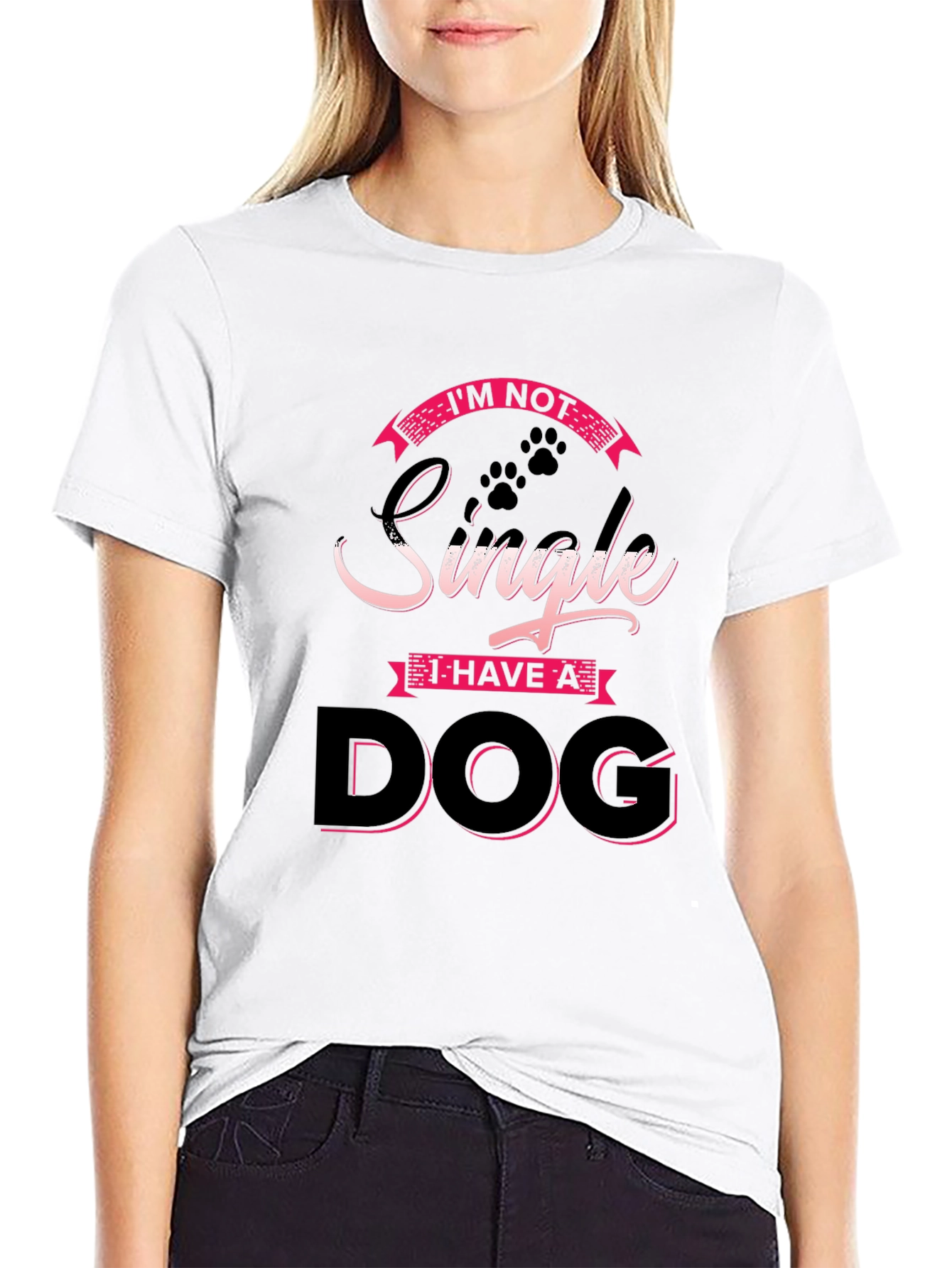 Im Not Single I Have A Dog T-Shirt