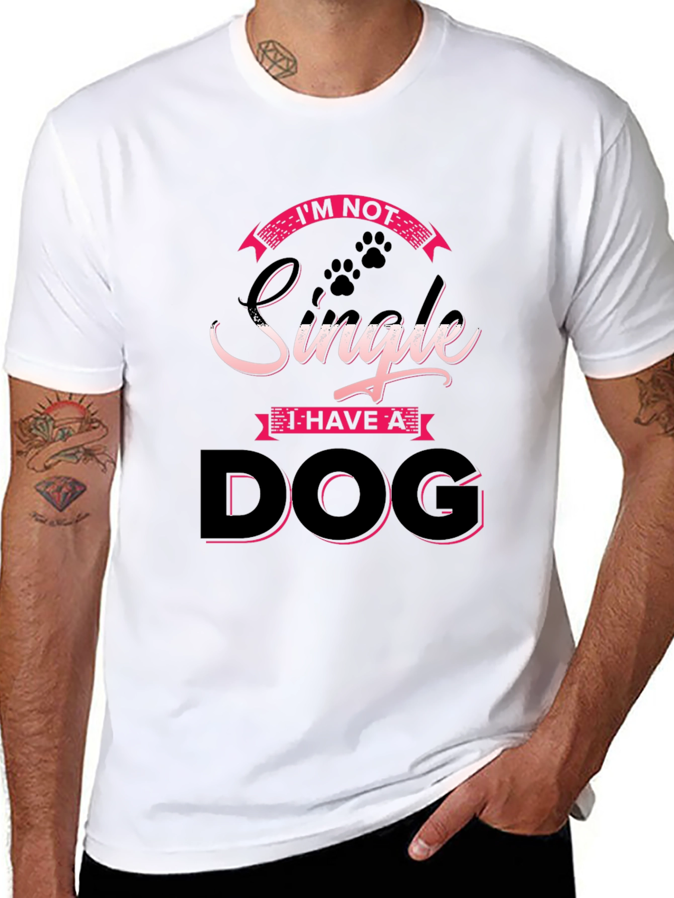 Im Not Single I Have A Dog T-Shirt