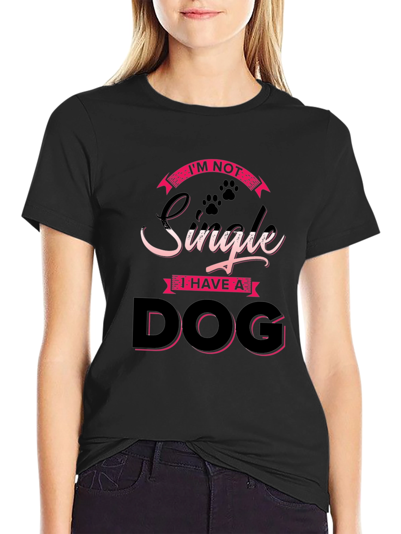 Im Not Single I Have A Dog T-Shirt