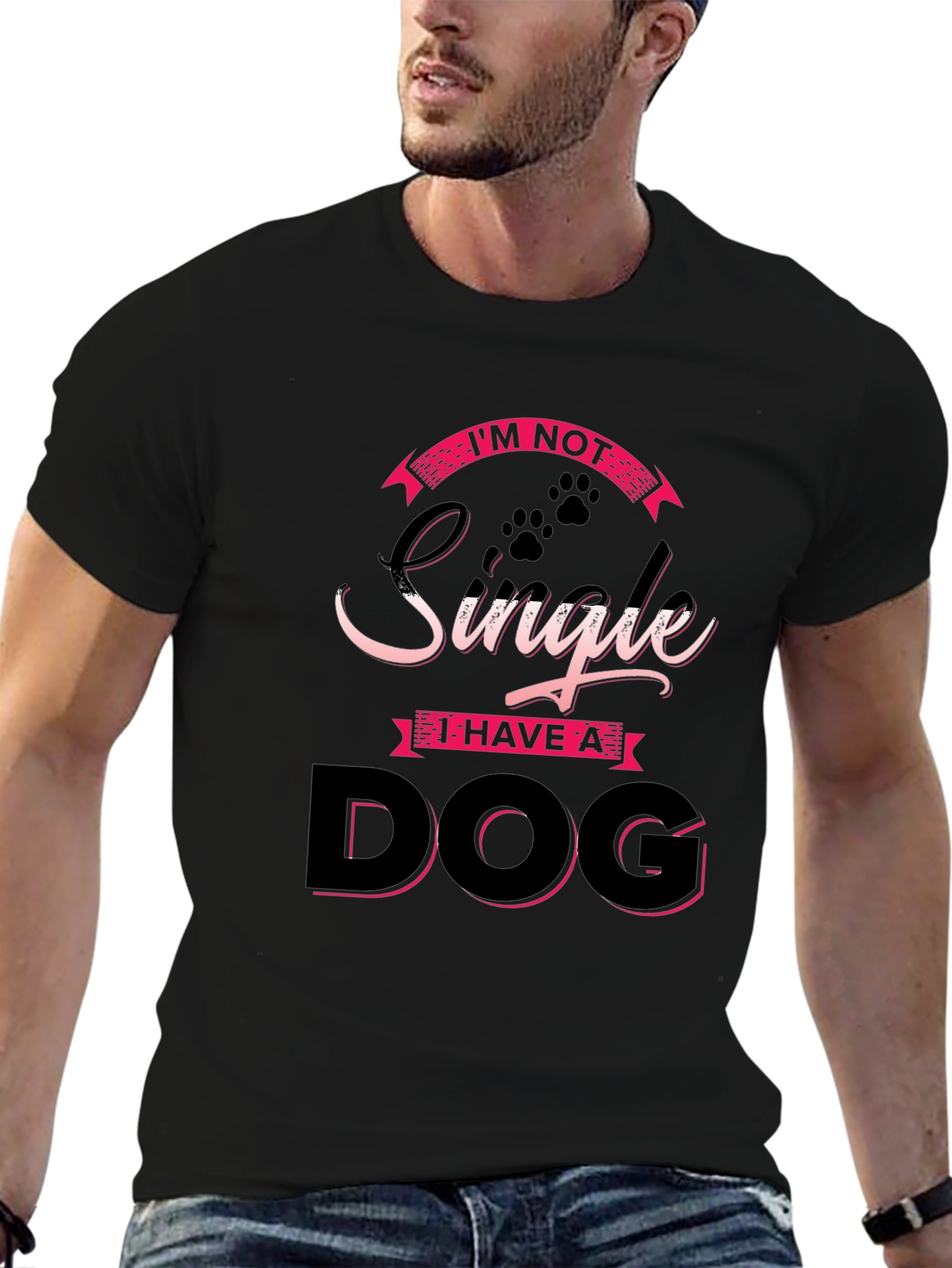 Im Not Single I Have A Dog T-Shirt