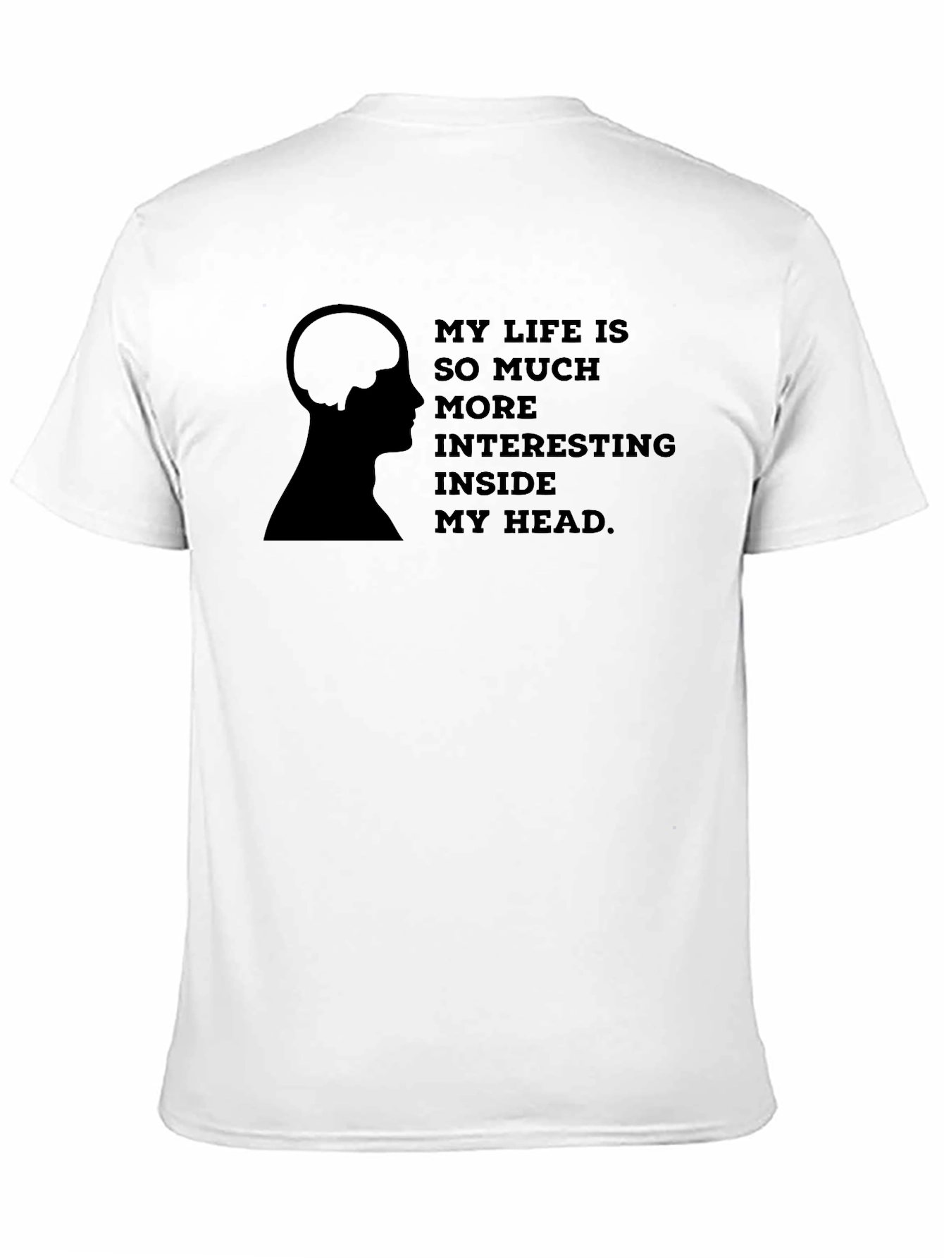 Interesting Thoughts T-Shirt - Black