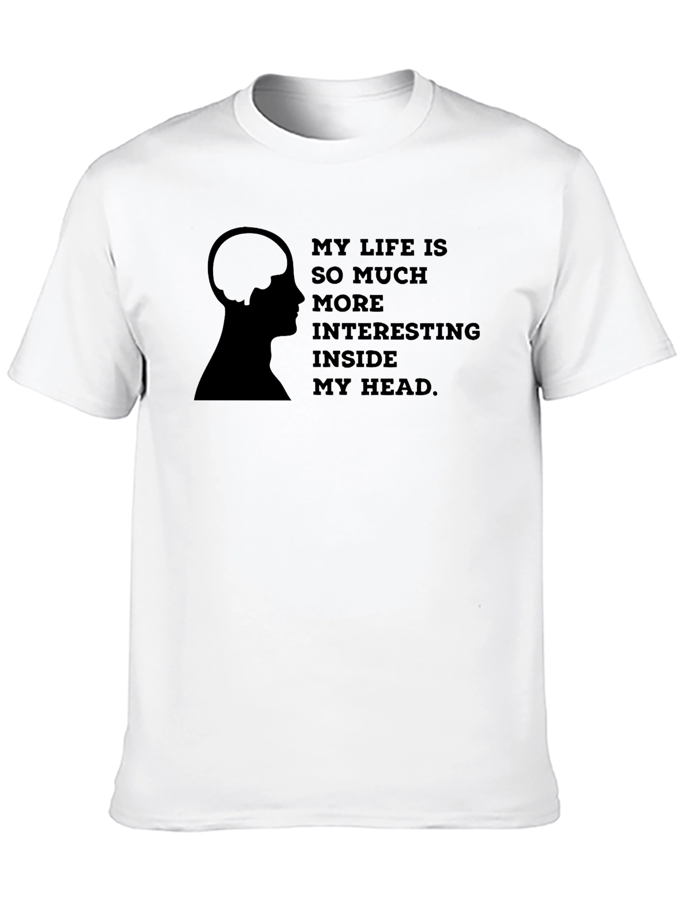 Interesting Thoughts T-Shirt - Black