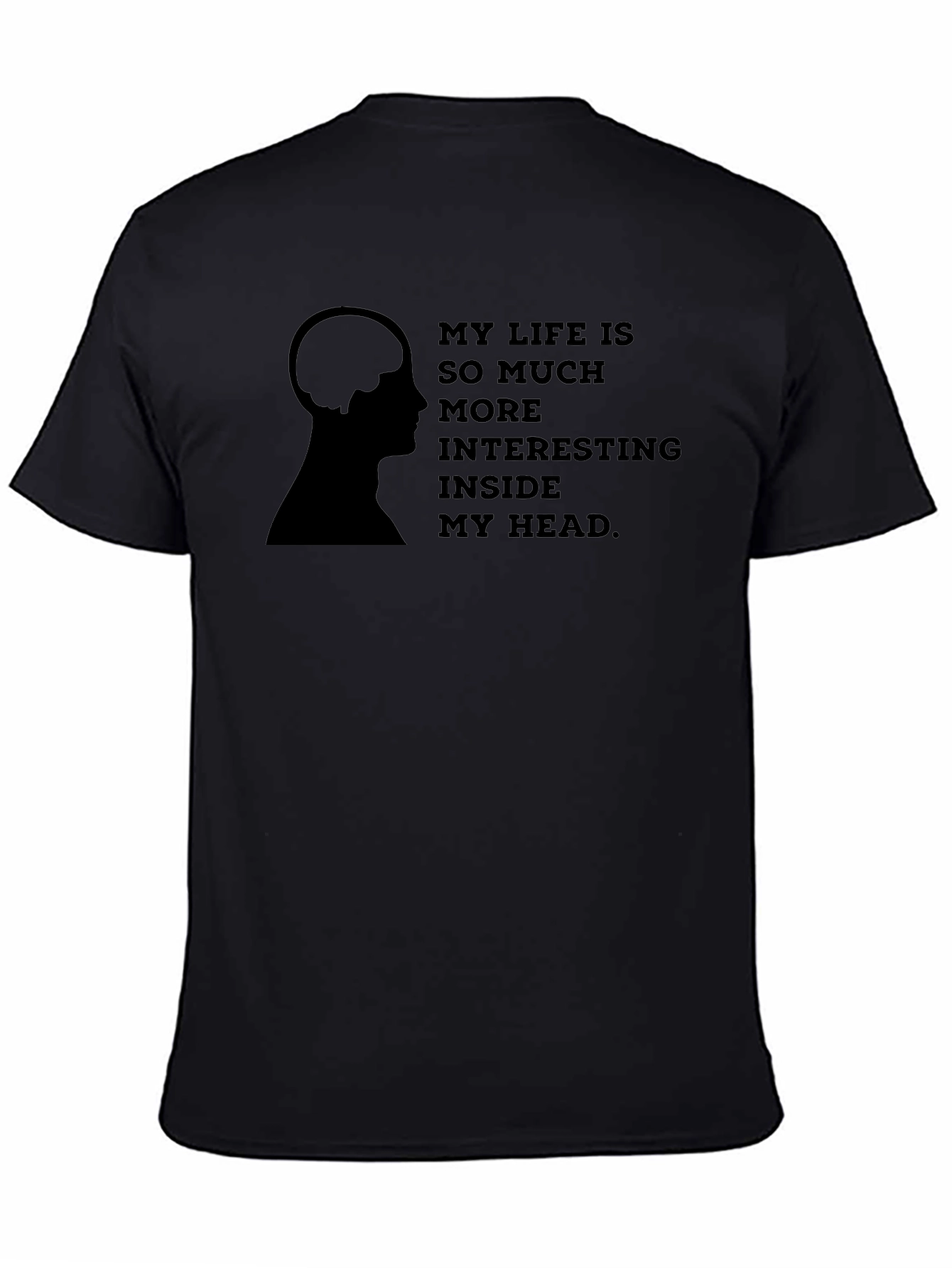 Interesting Thoughts T-Shirt - Black