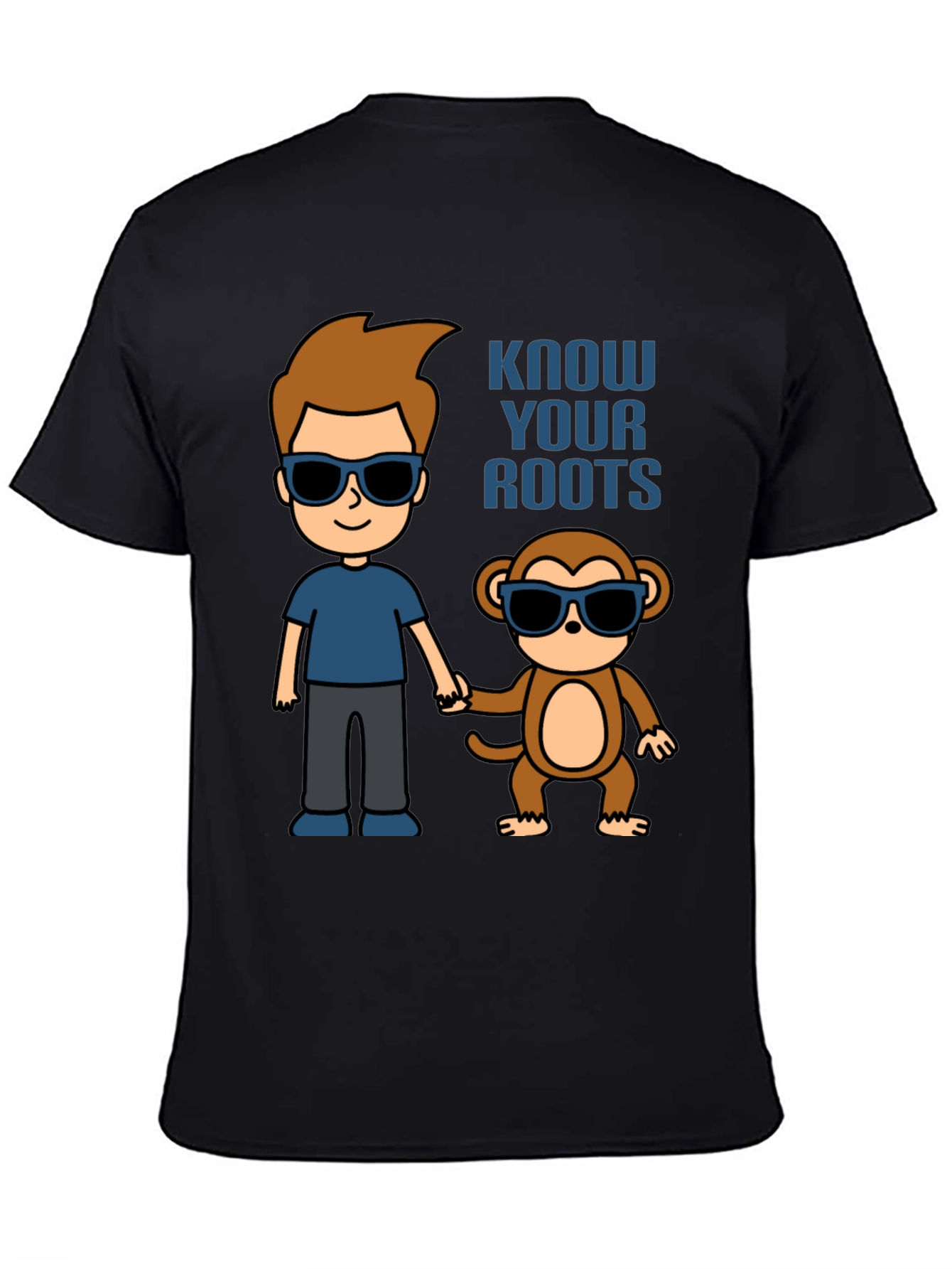 Know Your Roots Cartoon T-Shirt