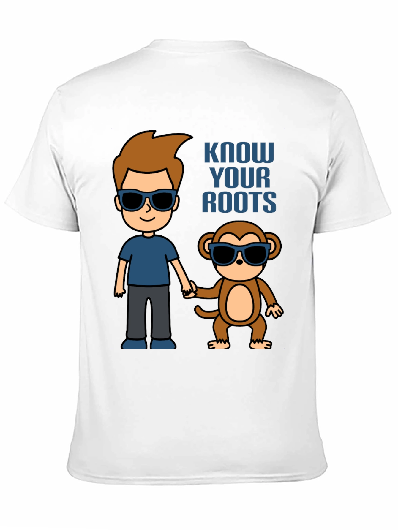 Know Your Roots Cartoon T-Shirt