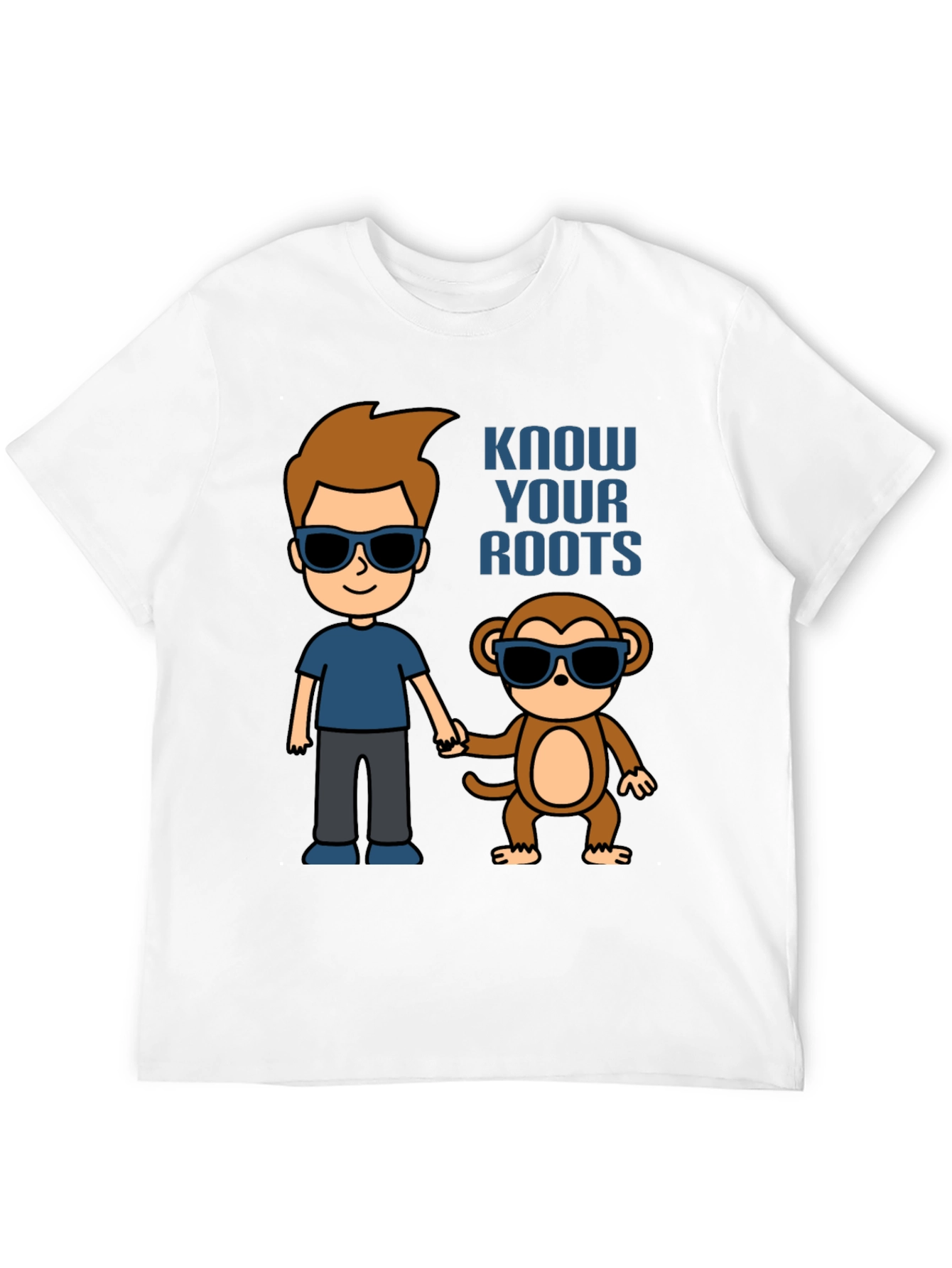 Know Your Roots Cartoon T-Shirt