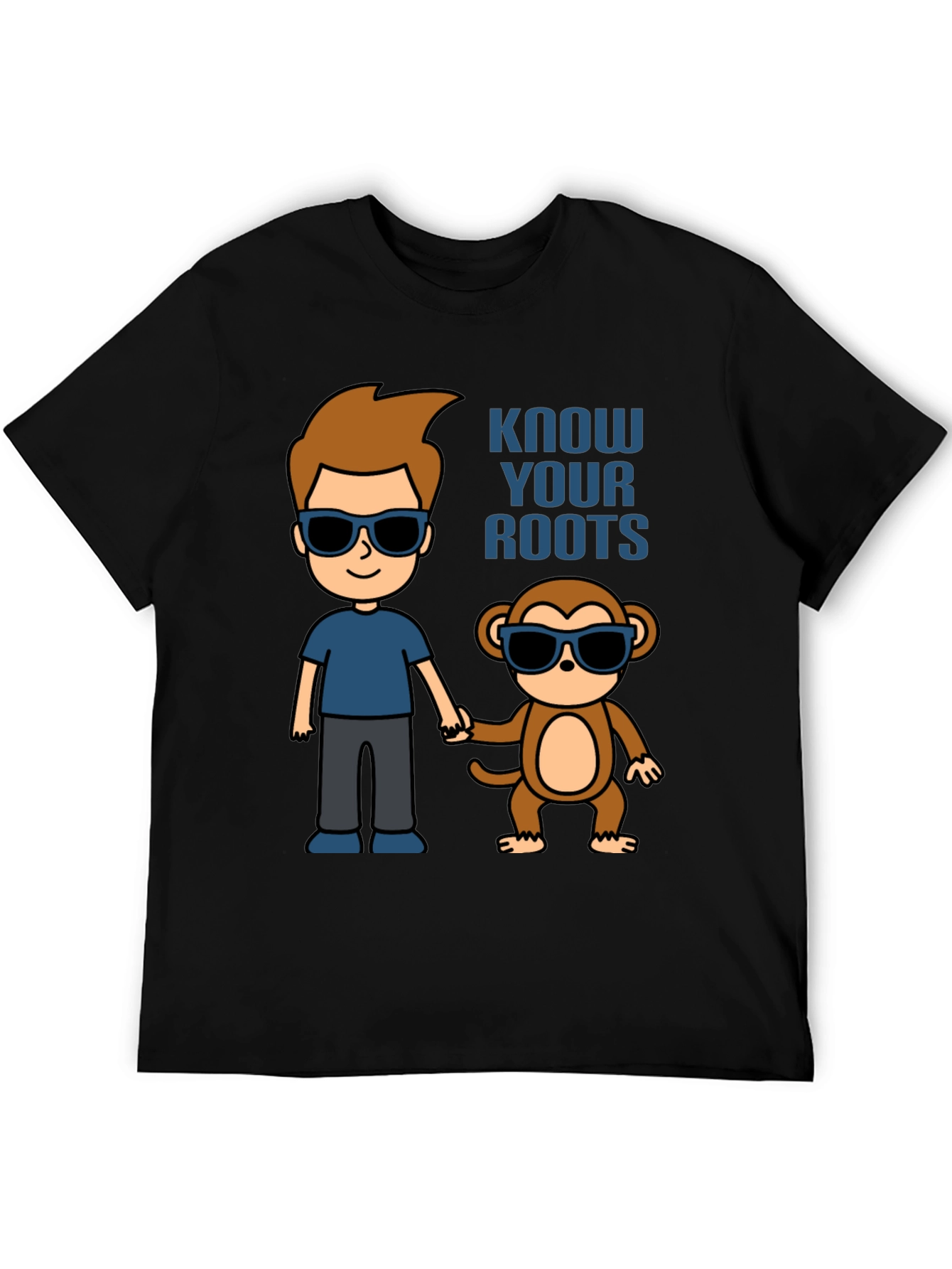 Know Your Roots Cartoon T-Shirt