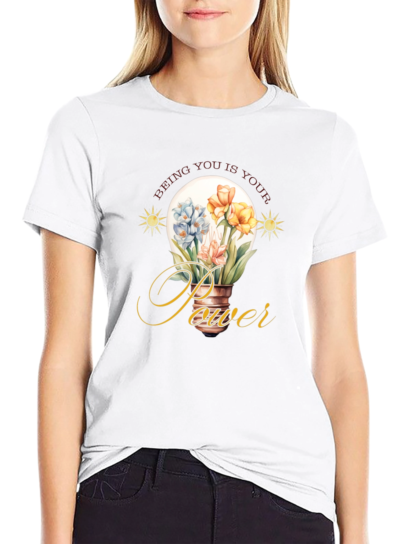Floral Power T-Shirt