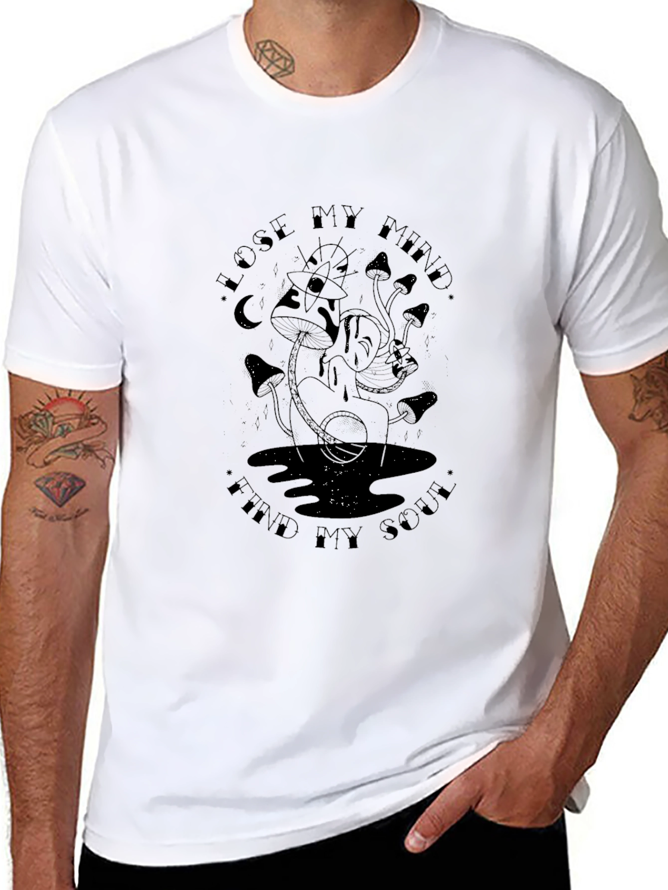 Lose My Mind Find My Soul Graphic Tee