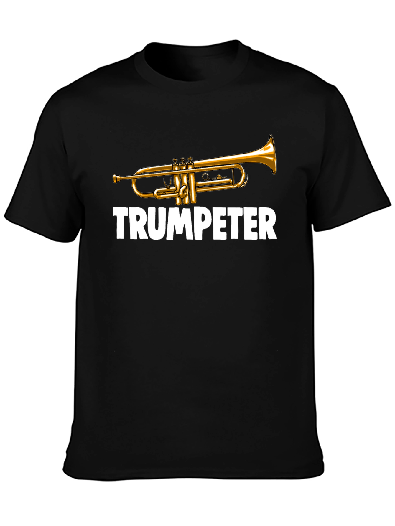Trumpeter T-Shirt - Musical Instrument Graphic Tee
