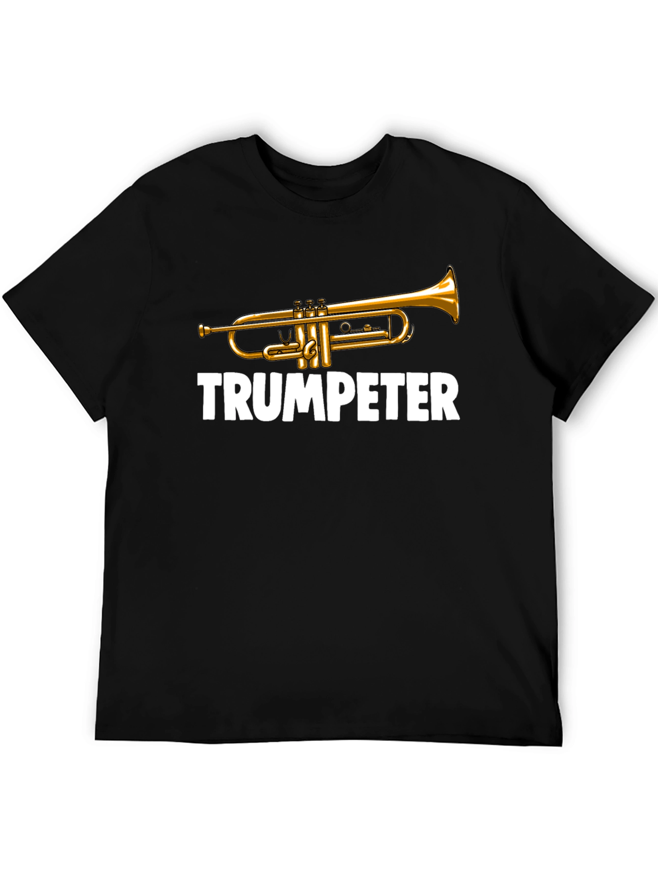 Trumpeter T-Shirt - Musical Instrument Graphic Tee