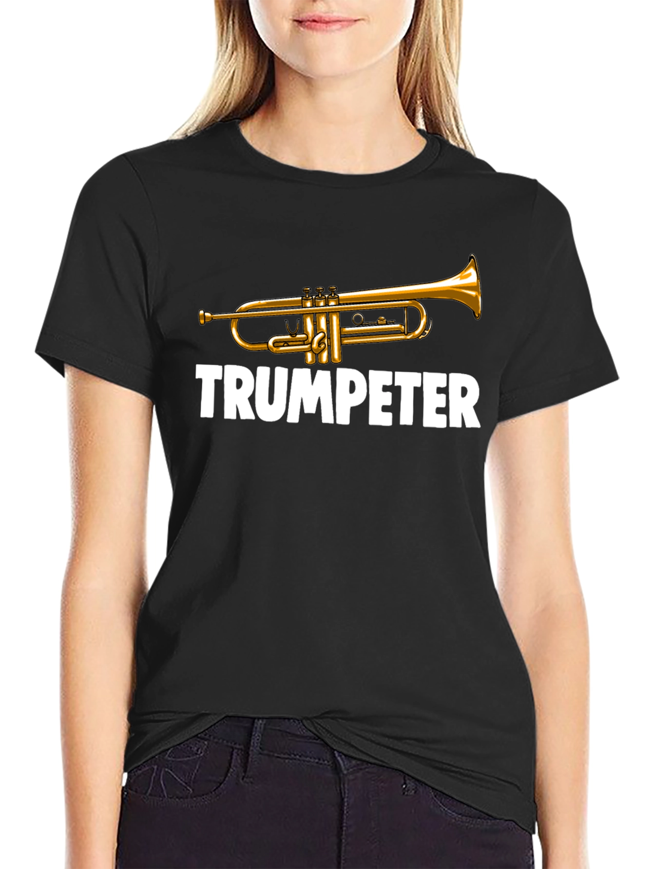 Trumpeter T-Shirt - Musical Instrument Graphic Tee