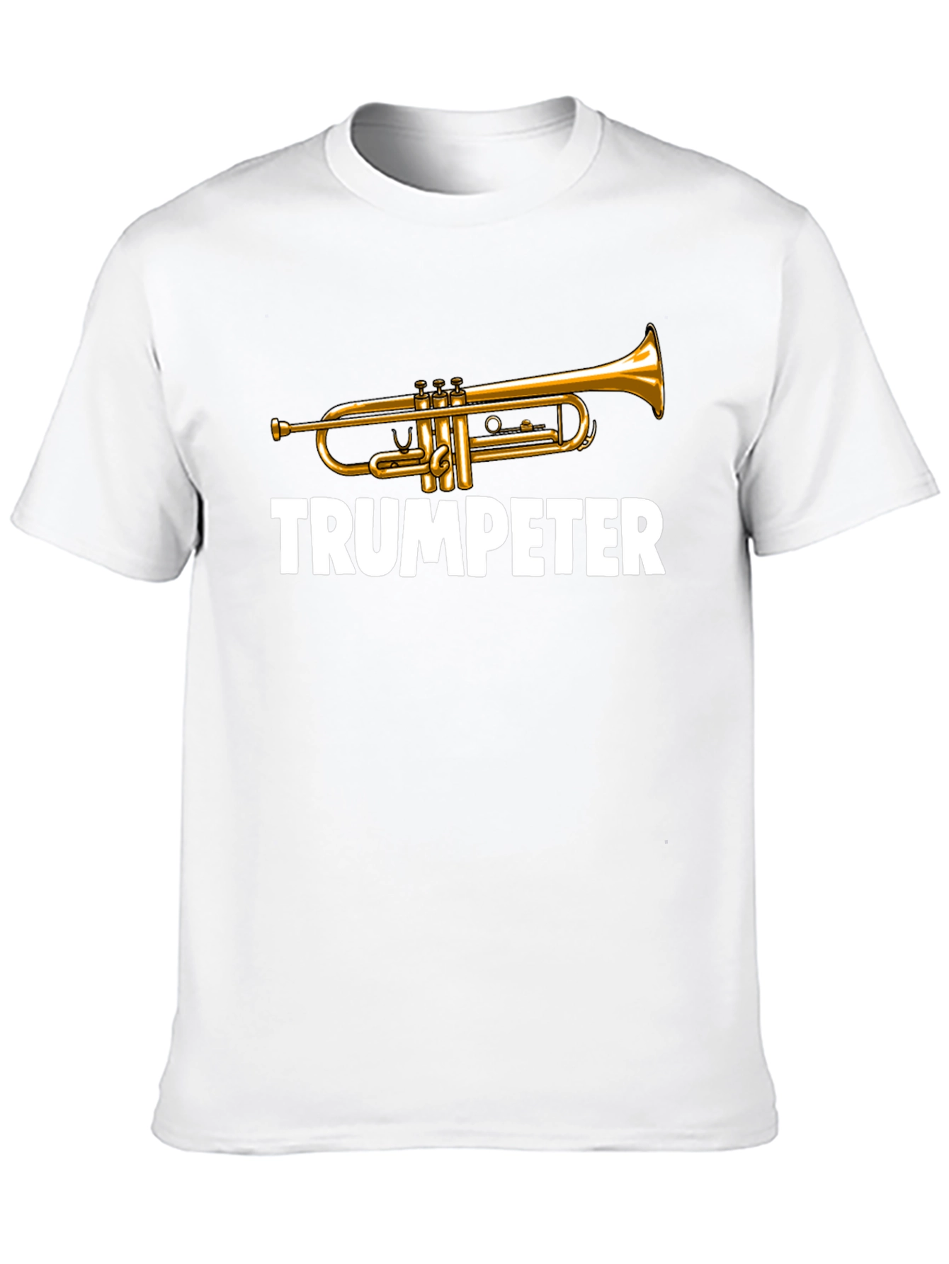 Trumpeter T-Shirt - Musical Instrument Graphic Tee