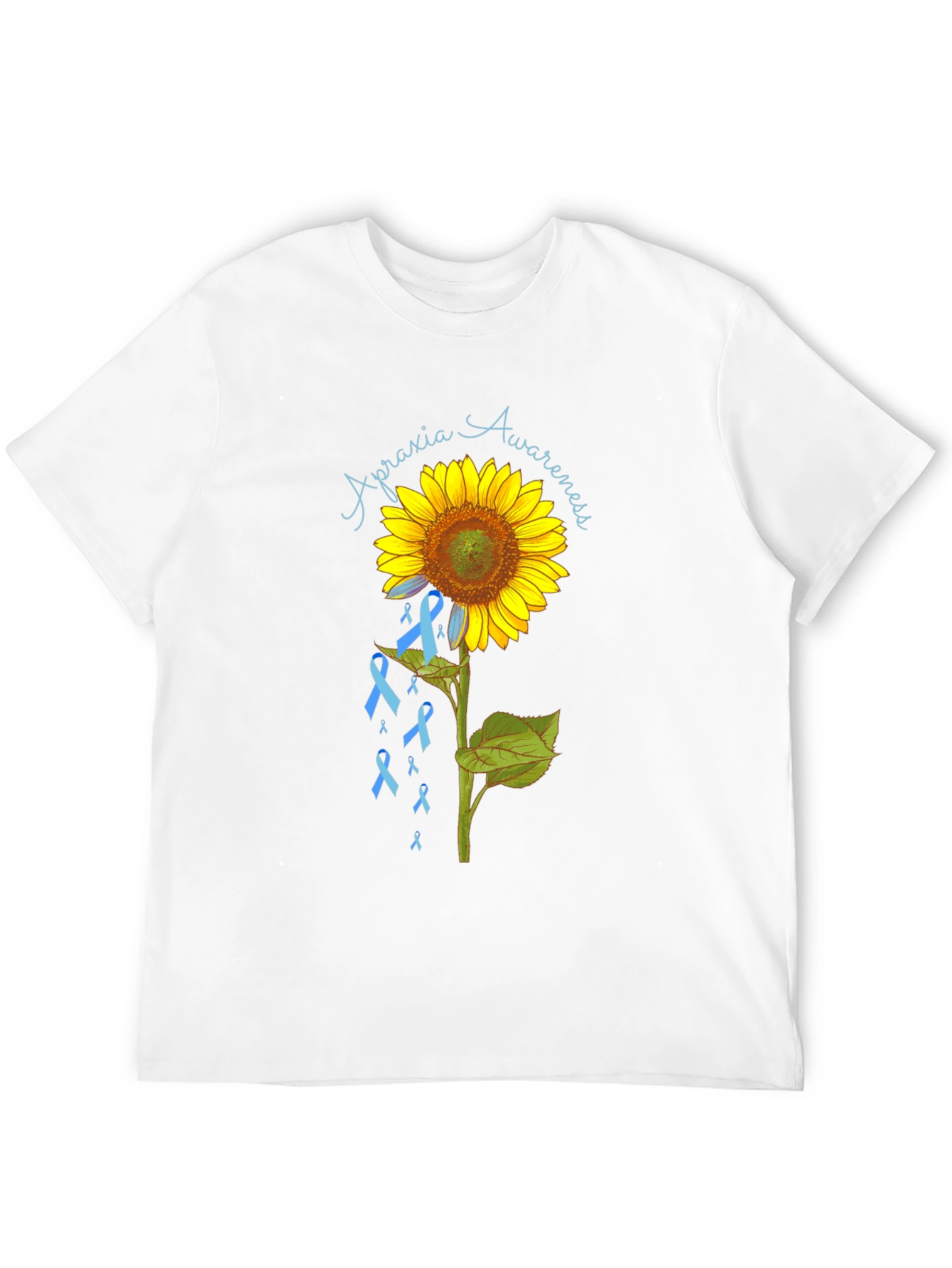 Apraxia Awareness Sunflower T-Shirt