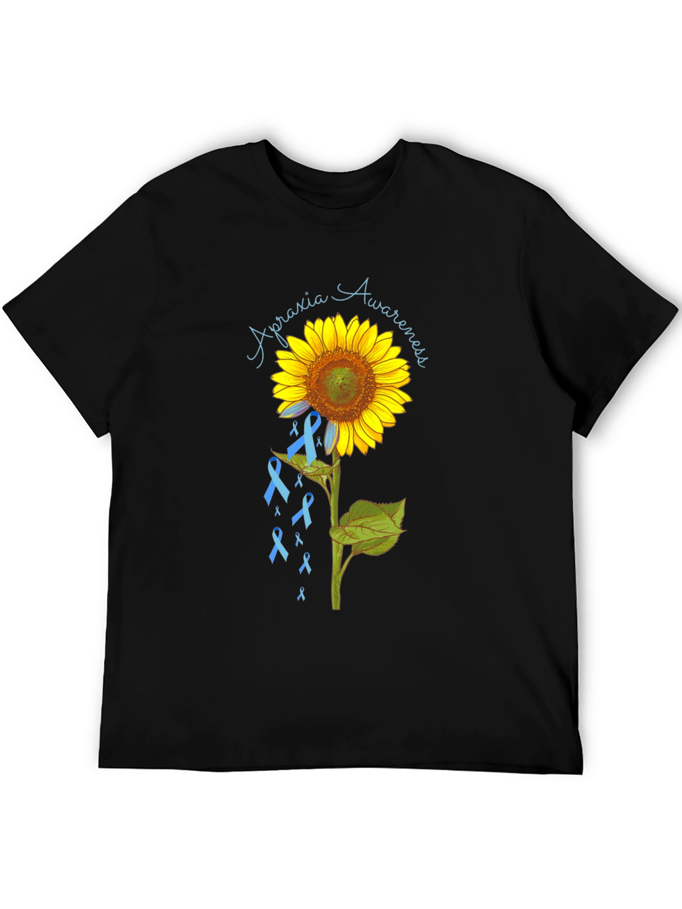Apraxia Awareness Sunflower T-Shirt