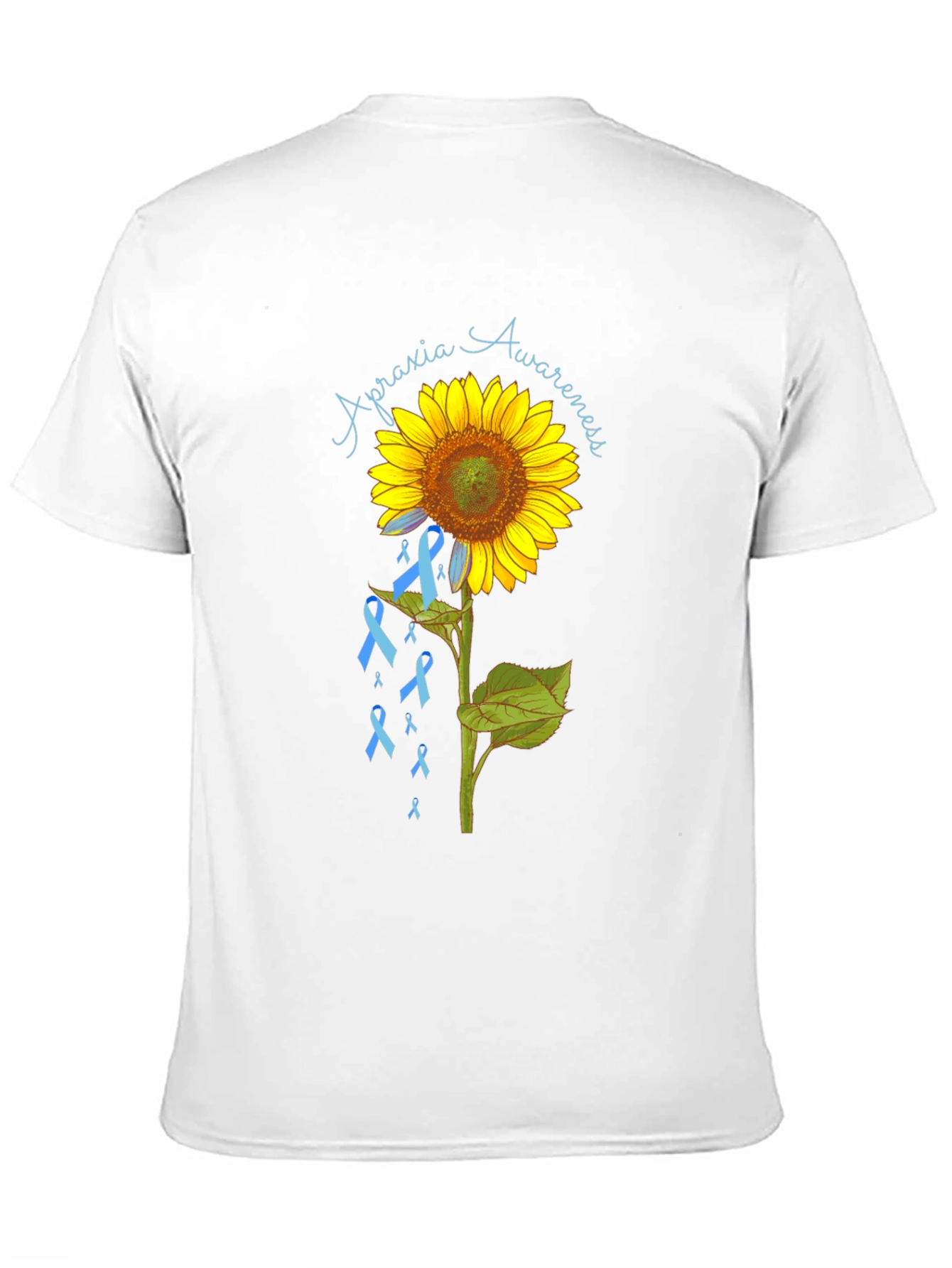 Apraxia Awareness Sunflower T-Shirt
