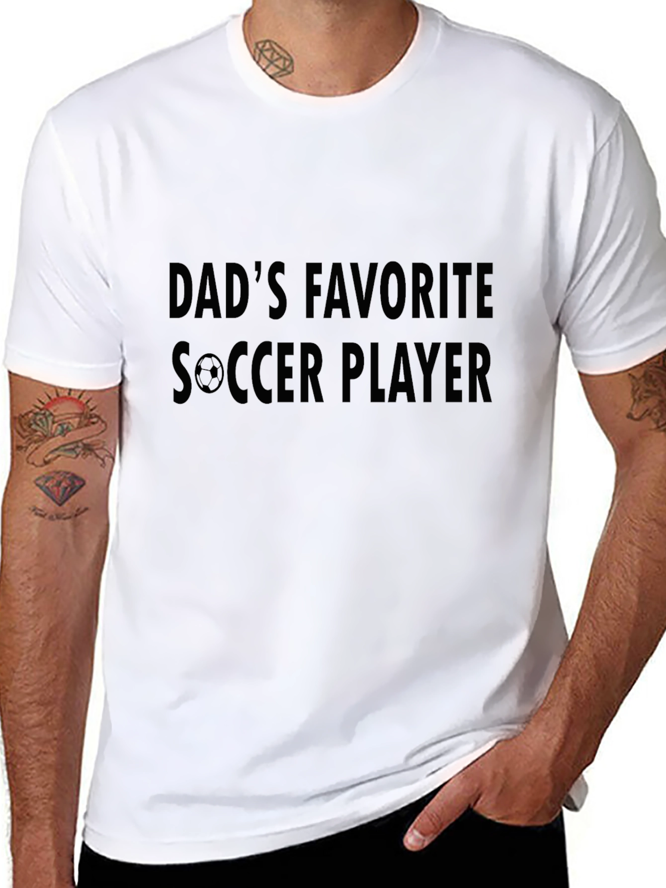 Dads Favorite Soccer Player T-Shirt