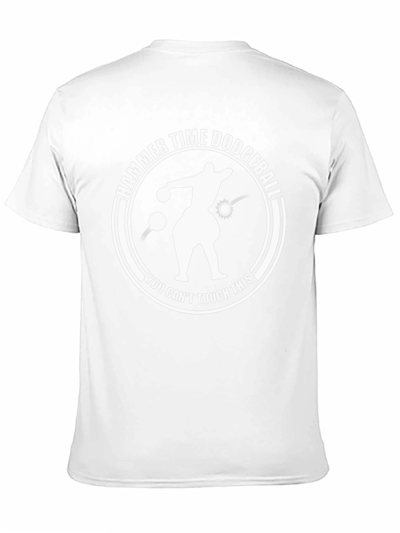 Hammer Time Dodgeball Black Graphic T-Shirt