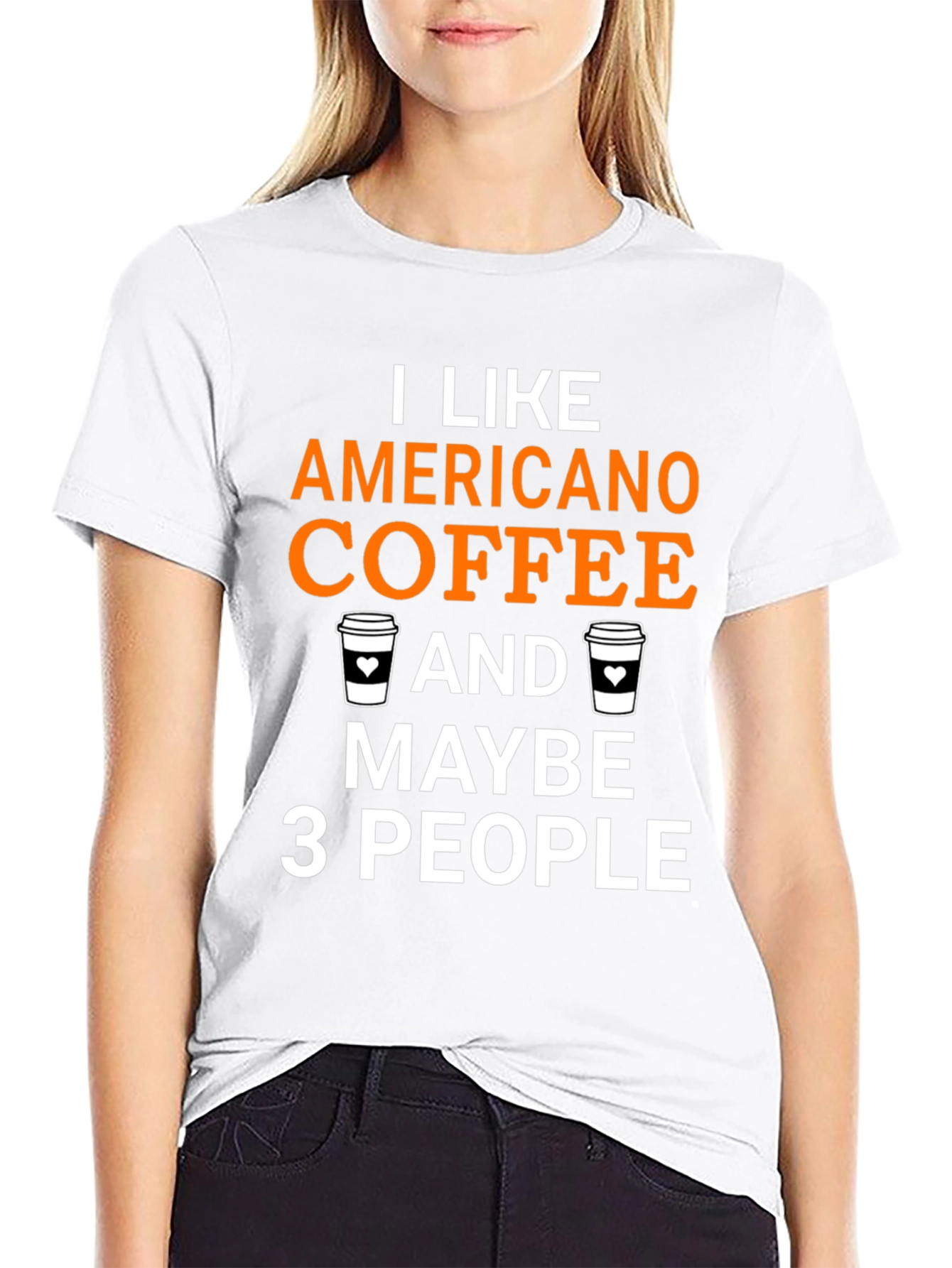 Americano Coffee Lover T-Shirt - Funny Graphic Tee