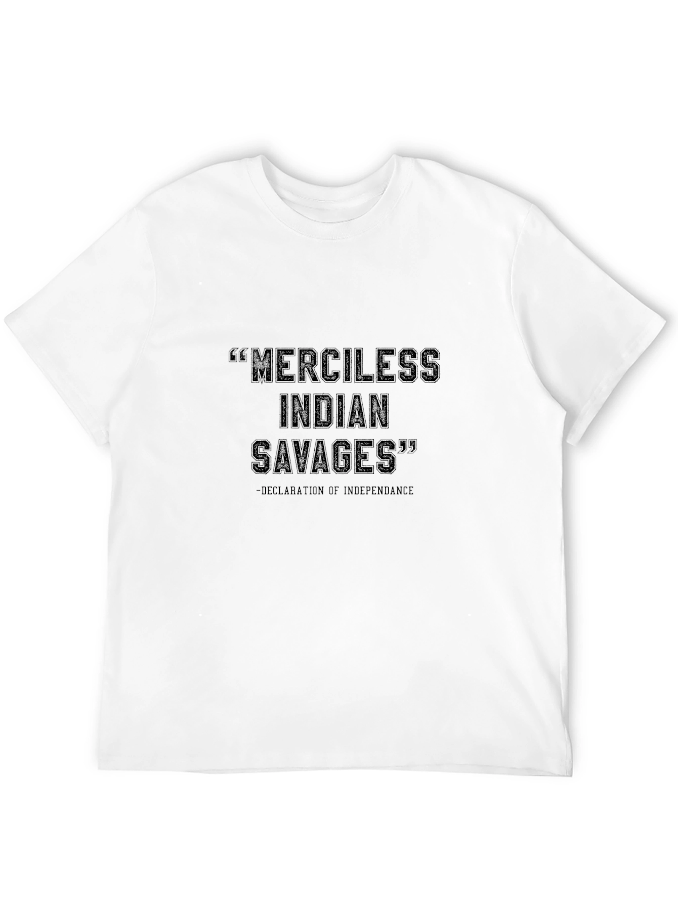 Offensive Indian Savages Graphic Tee