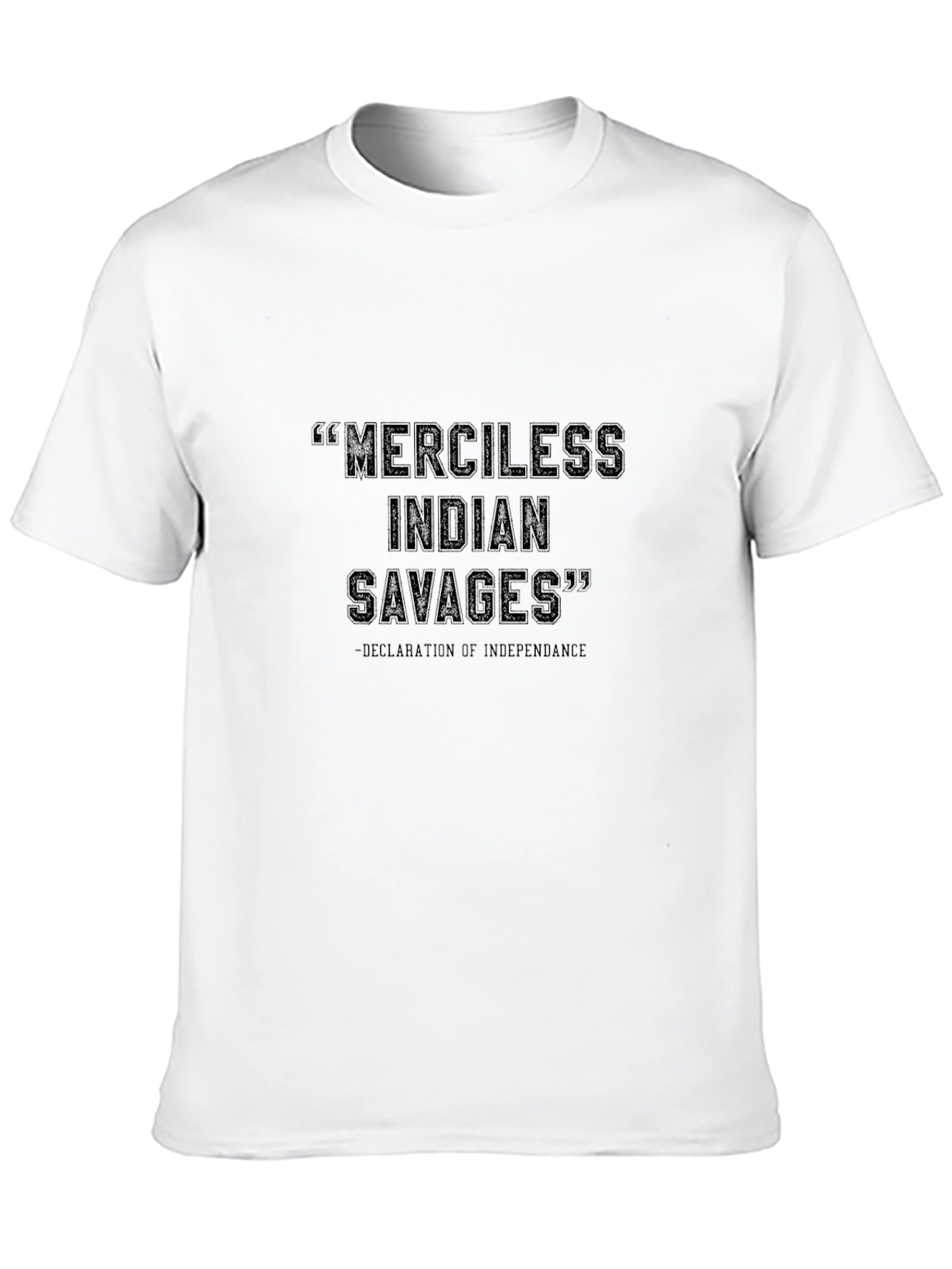 Offensive Indian Savages Graphic Tee
