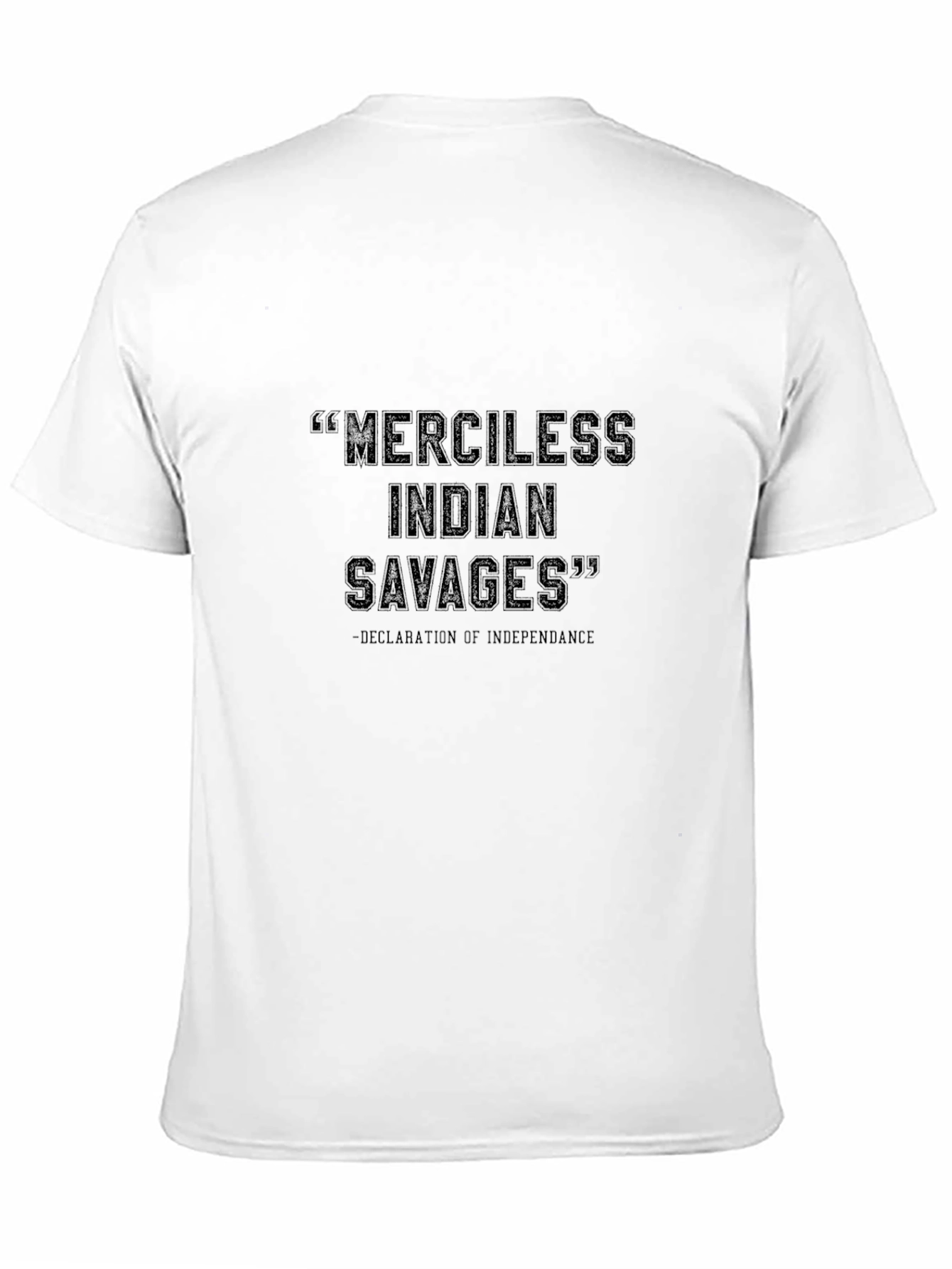 Offensive Indian Savages Graphic Tee