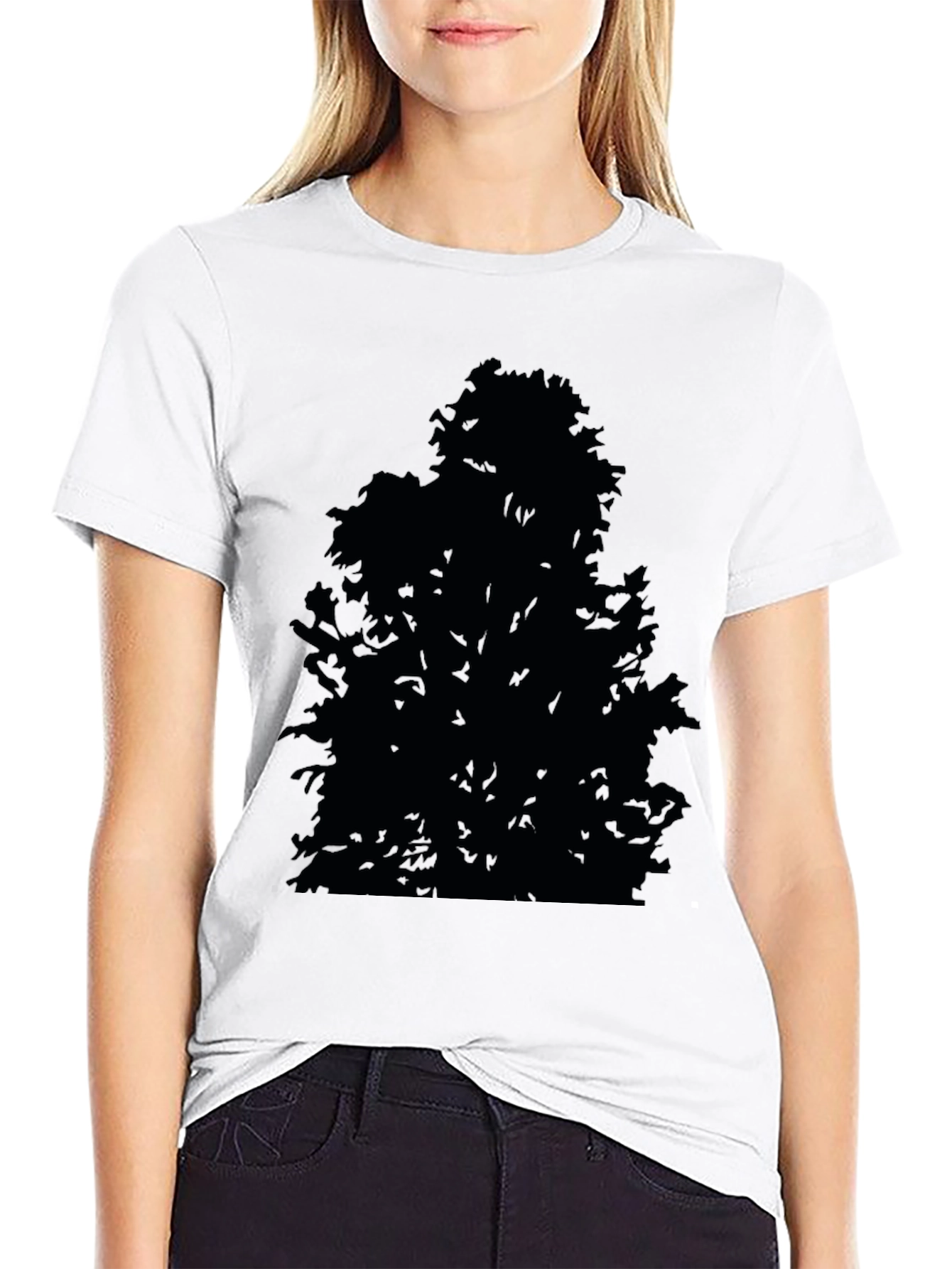 Silhouette Tree Black T-Shirt