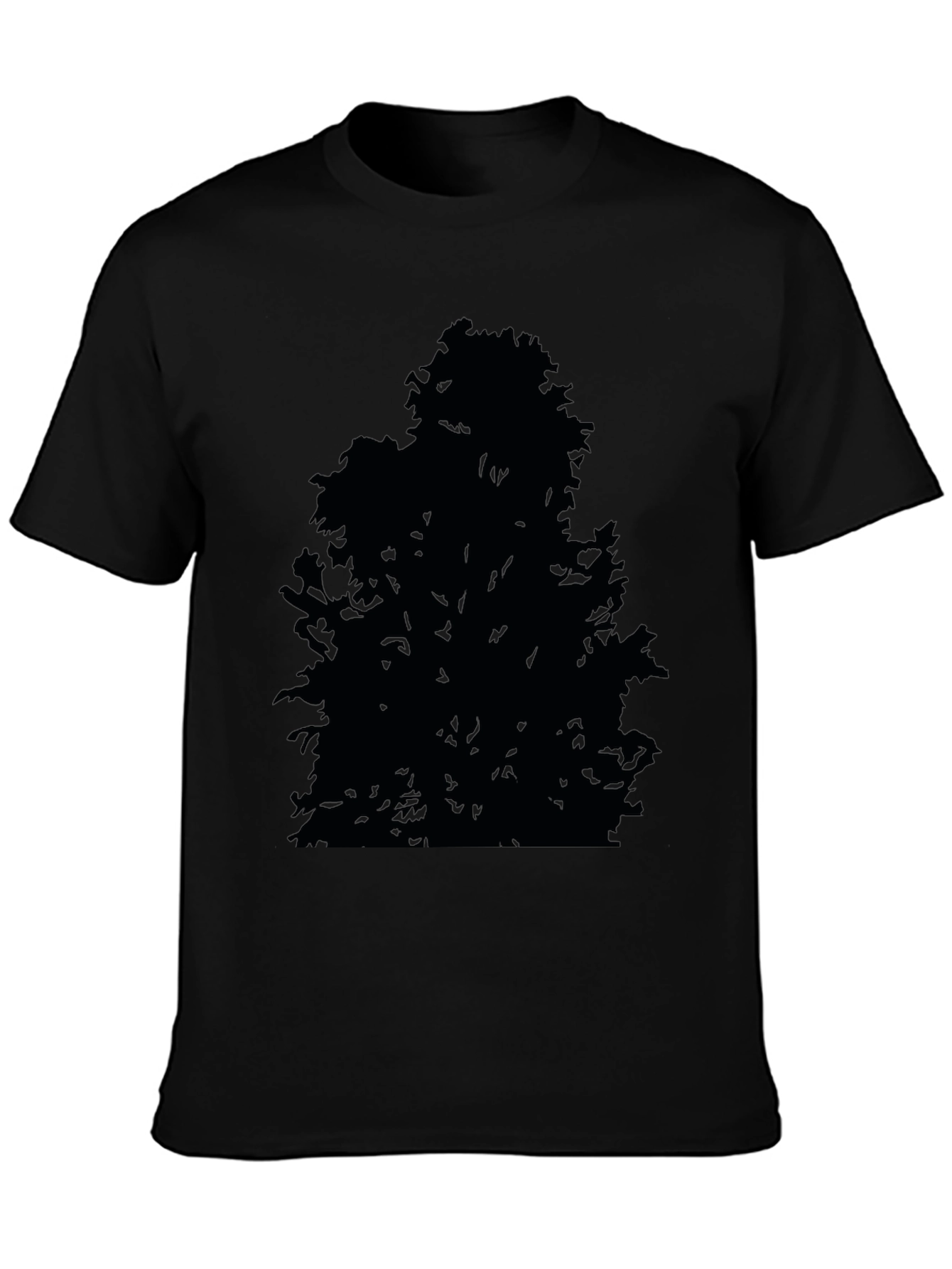 Silhouette Tree Black T-Shirt
