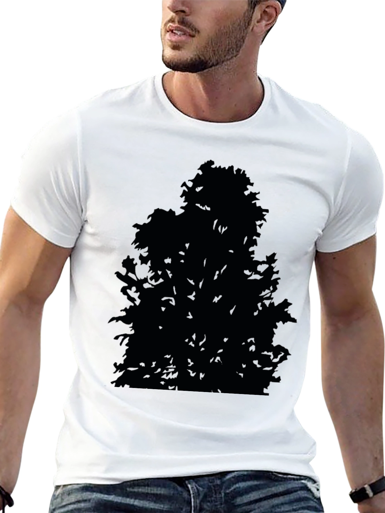 Silhouette Tree Black T-Shirt