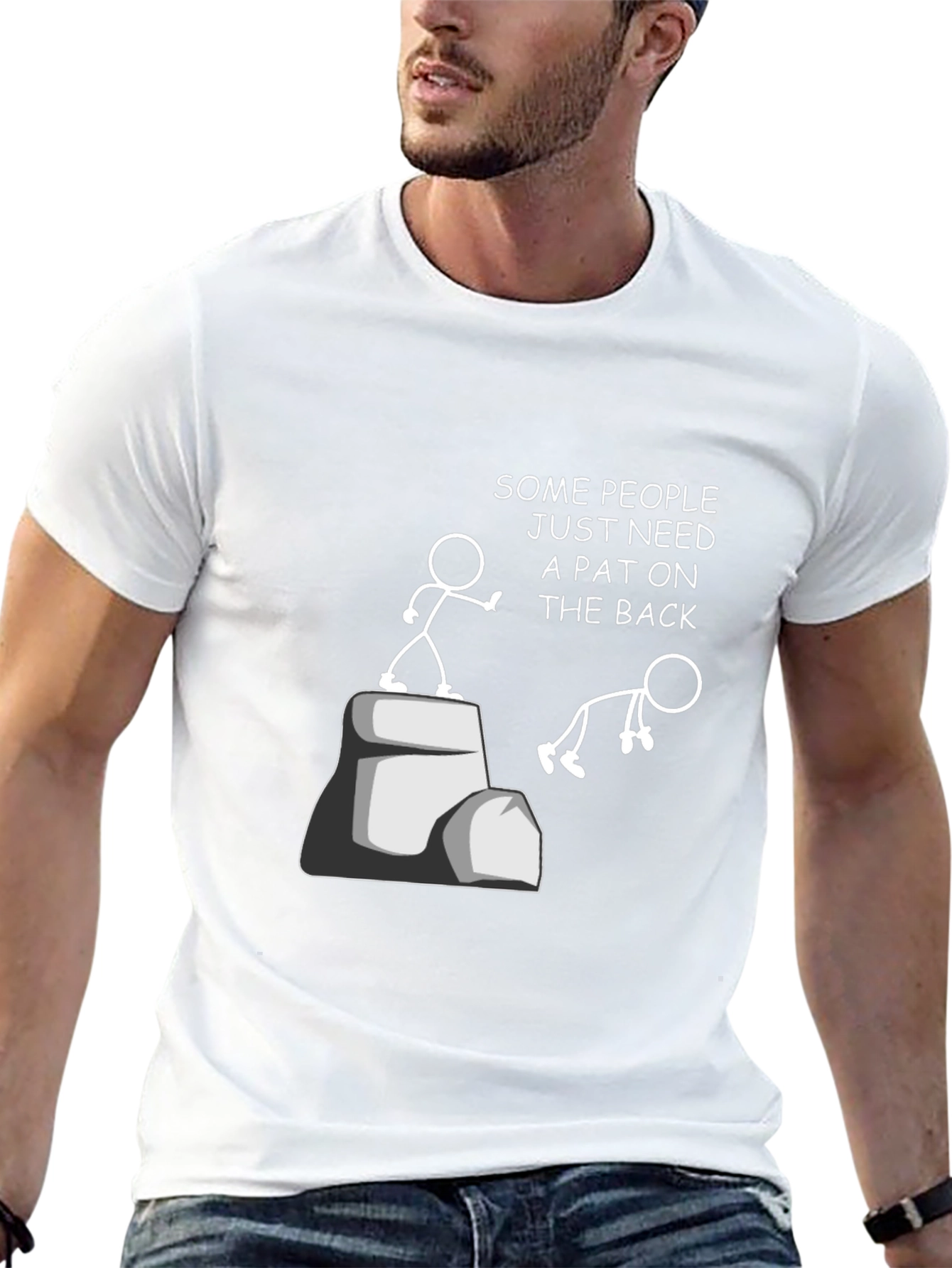 Pat on the Back Humor T-Shirt