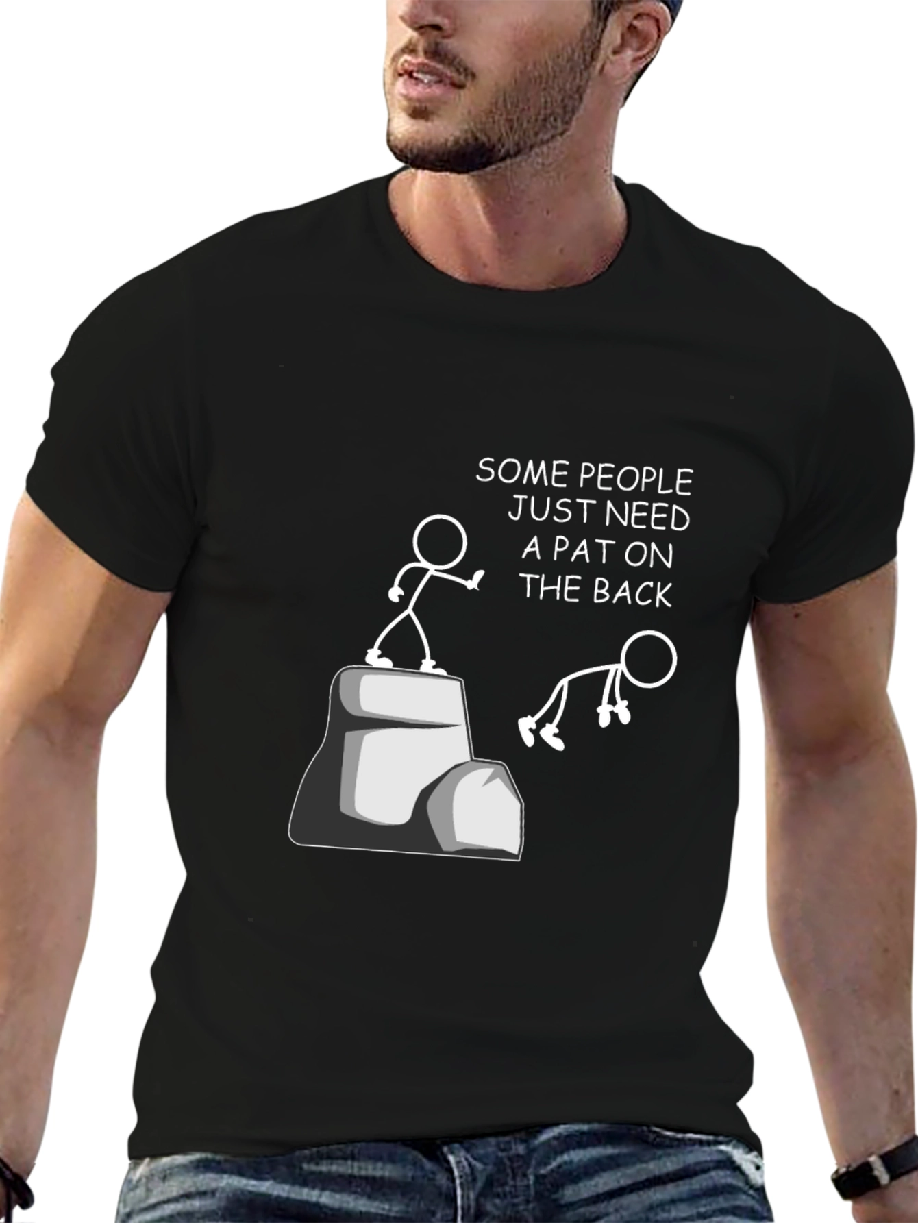 Pat on the Back Humor T-Shirt