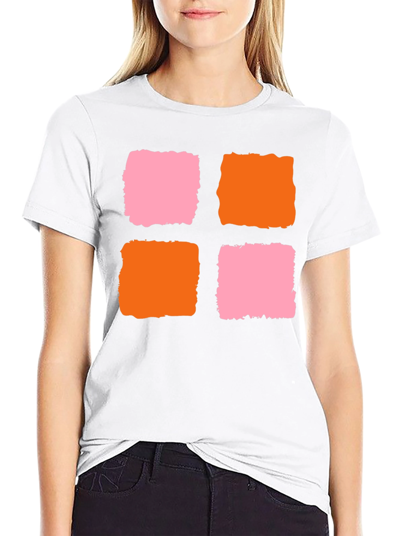 Modern Art T-Shirt - Abstract Squares