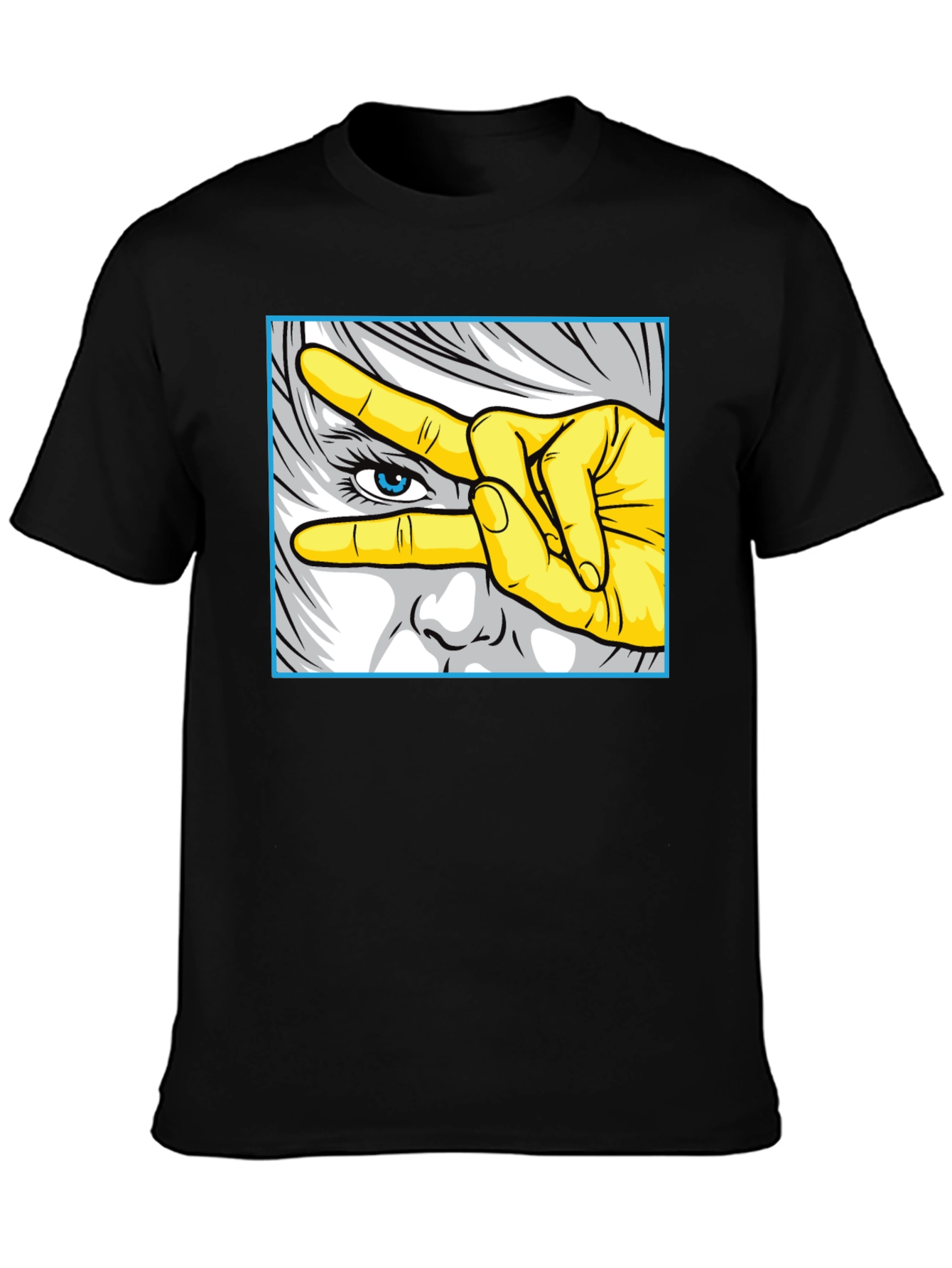 Cool Graphic Tee - Eye See You Design