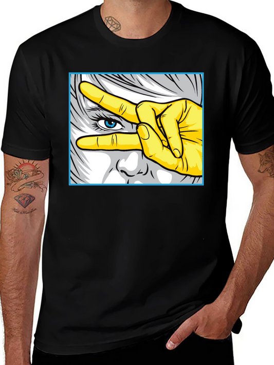 Cool Graphic Tee - Eye See You Design