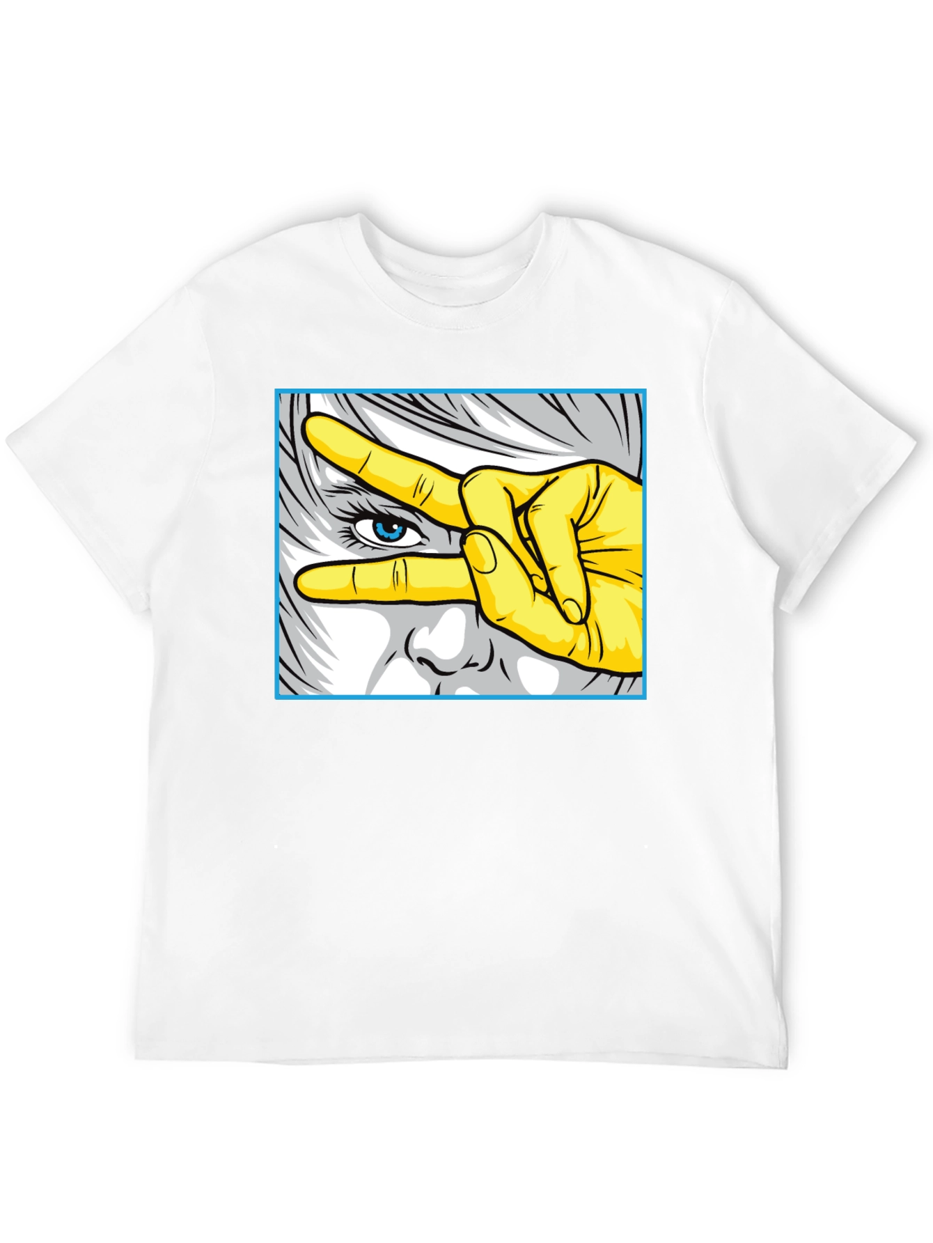 Cool Graphic Tee - Eye See You Design