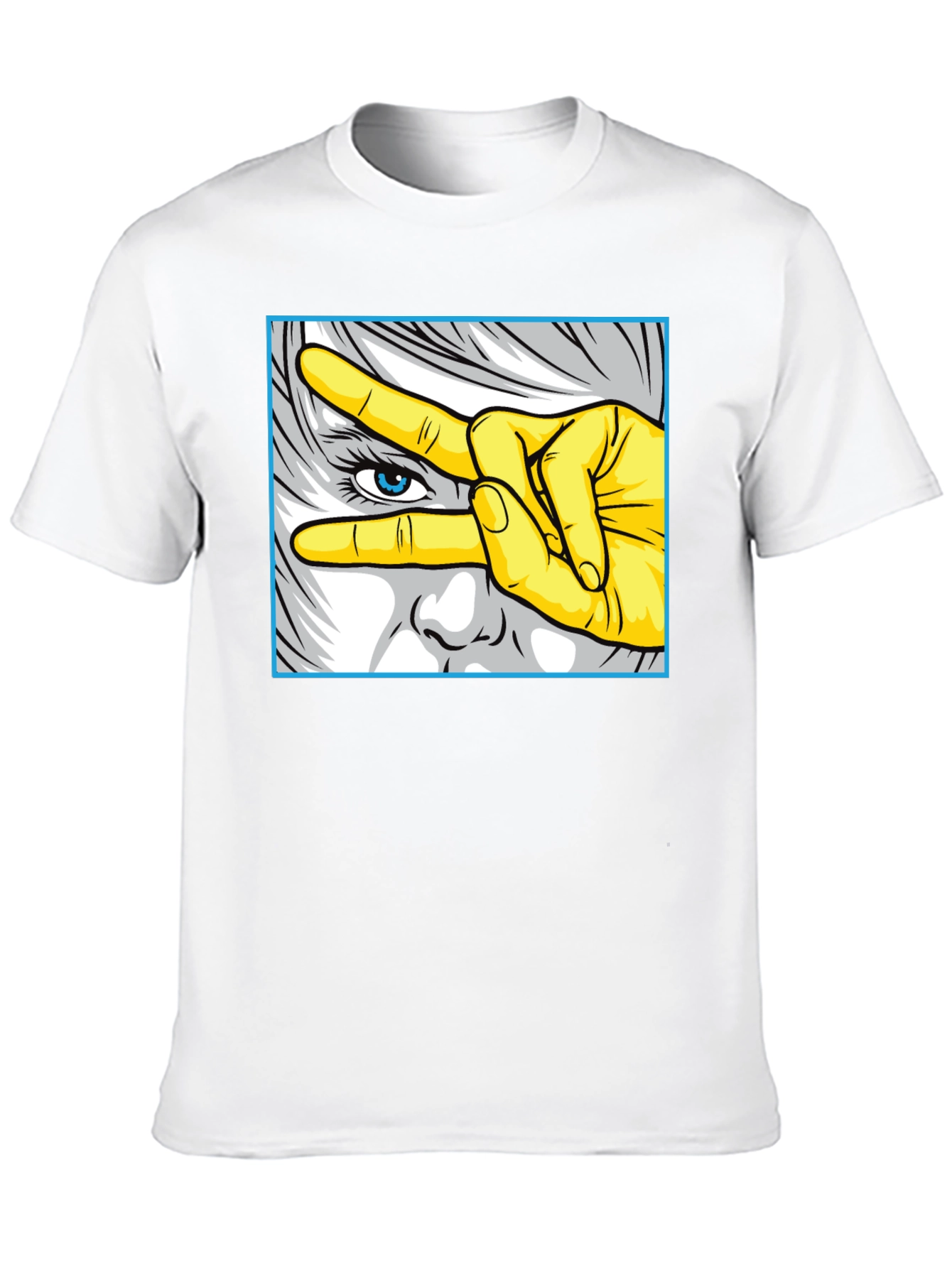 Cool Graphic Tee - Eye See You Design