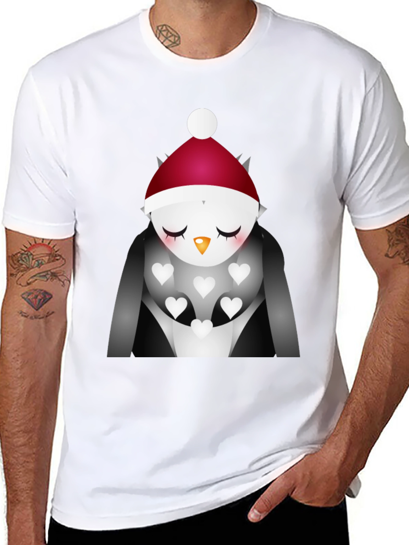 Cute Winter Owl T-Shirt