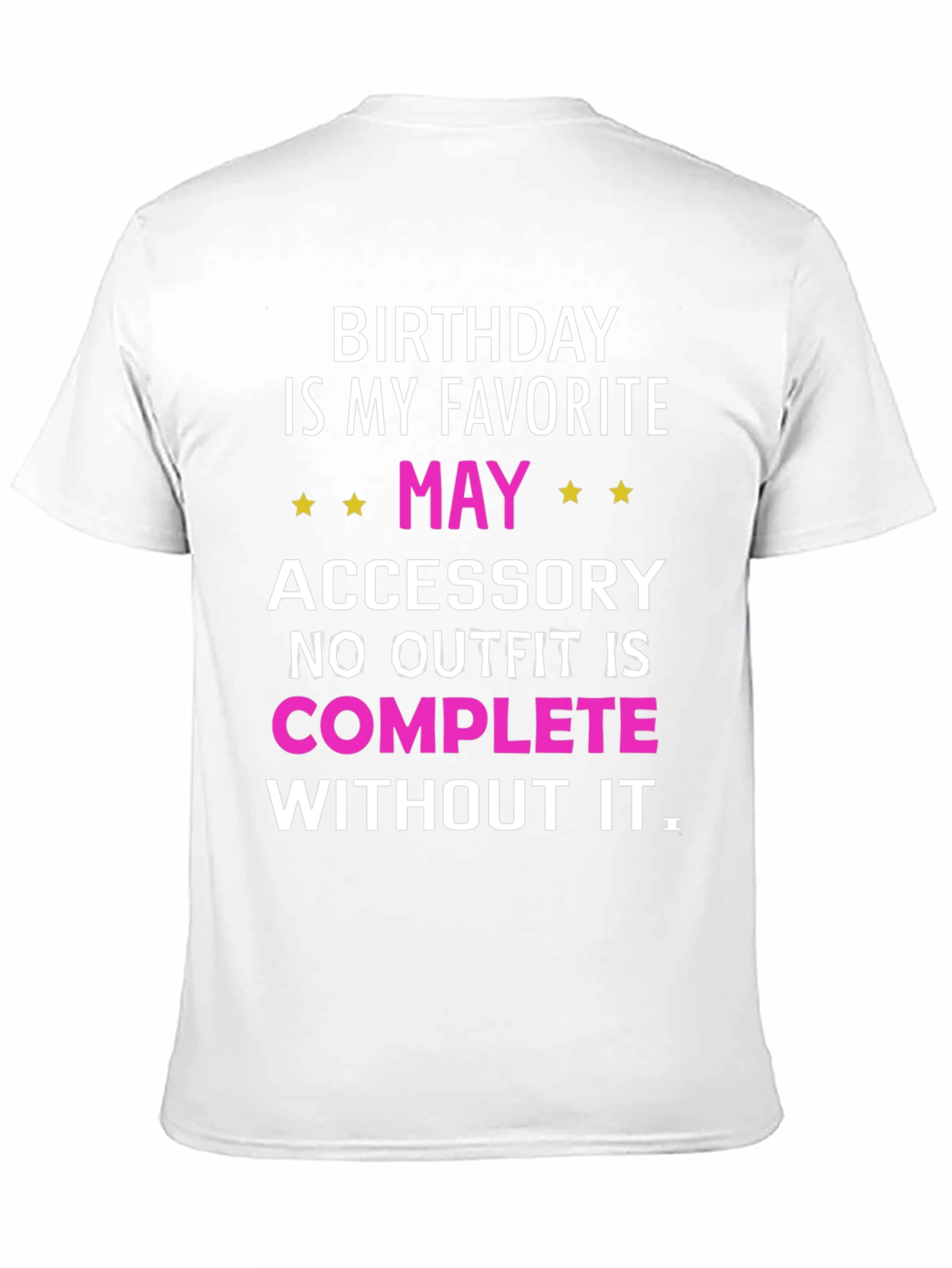 Birthday Accessory May T-Shirt