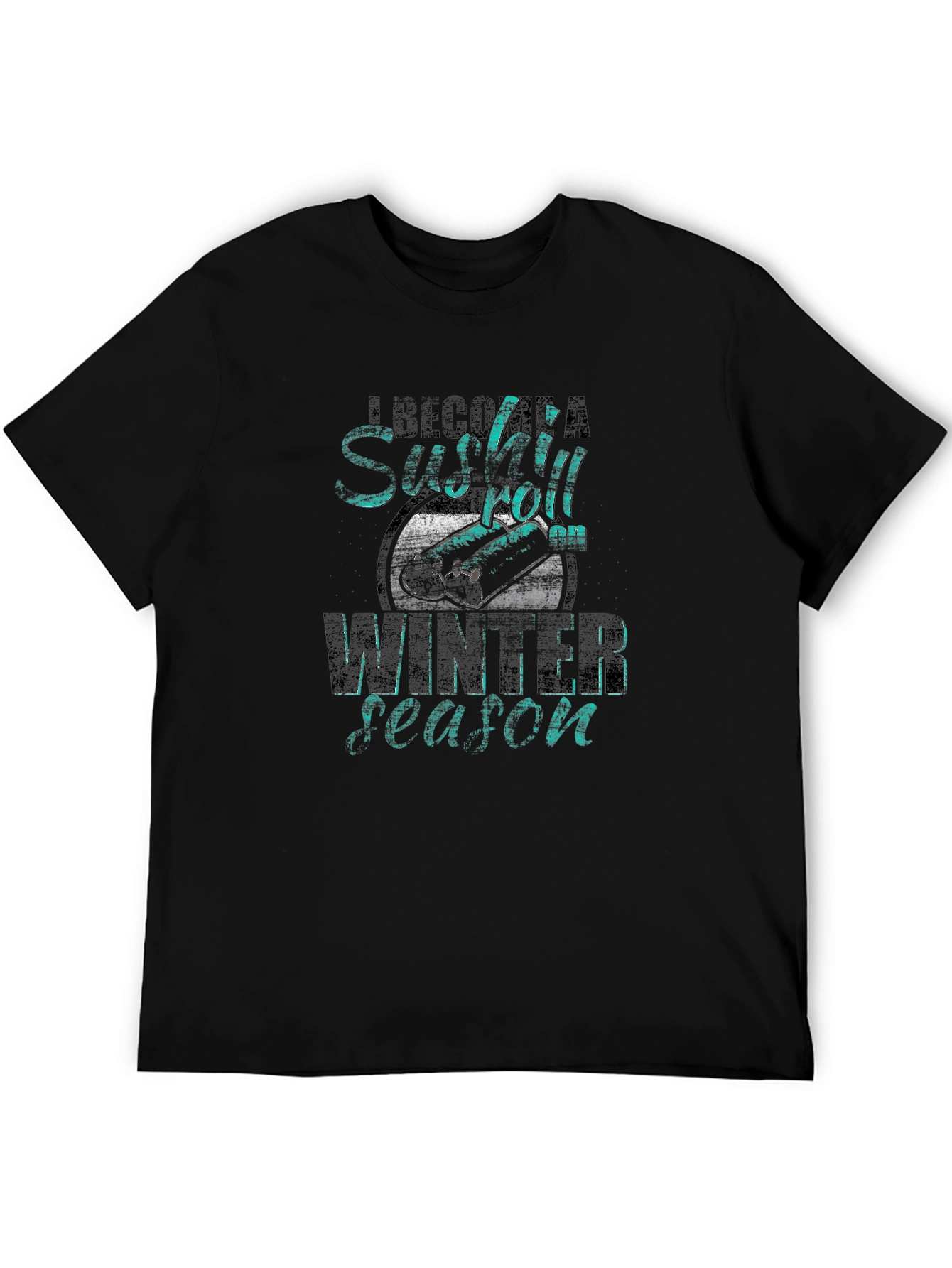 Sushi Roll Winter Season Graphic Tee