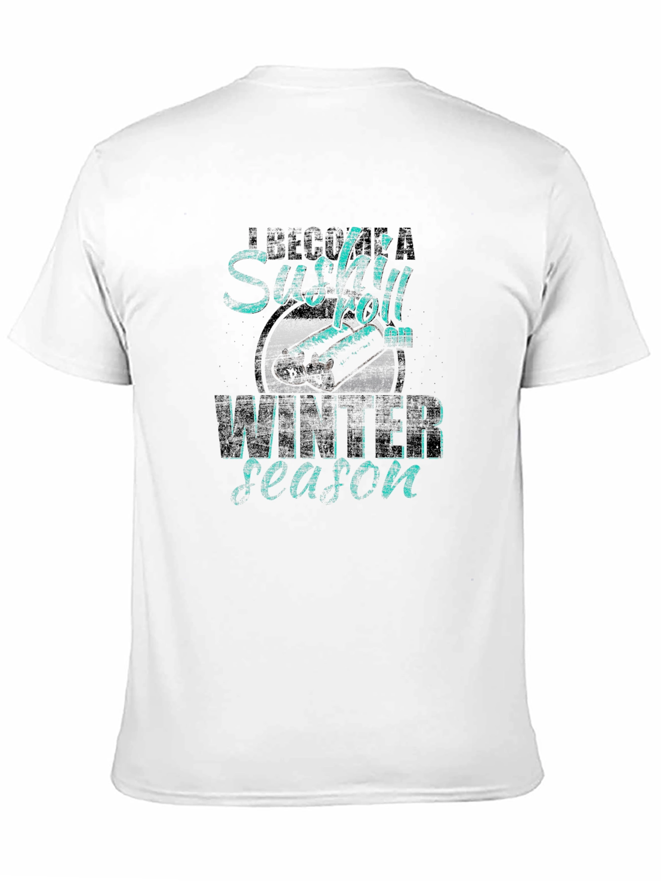 Sushi Roll Winter Season Graphic Tee