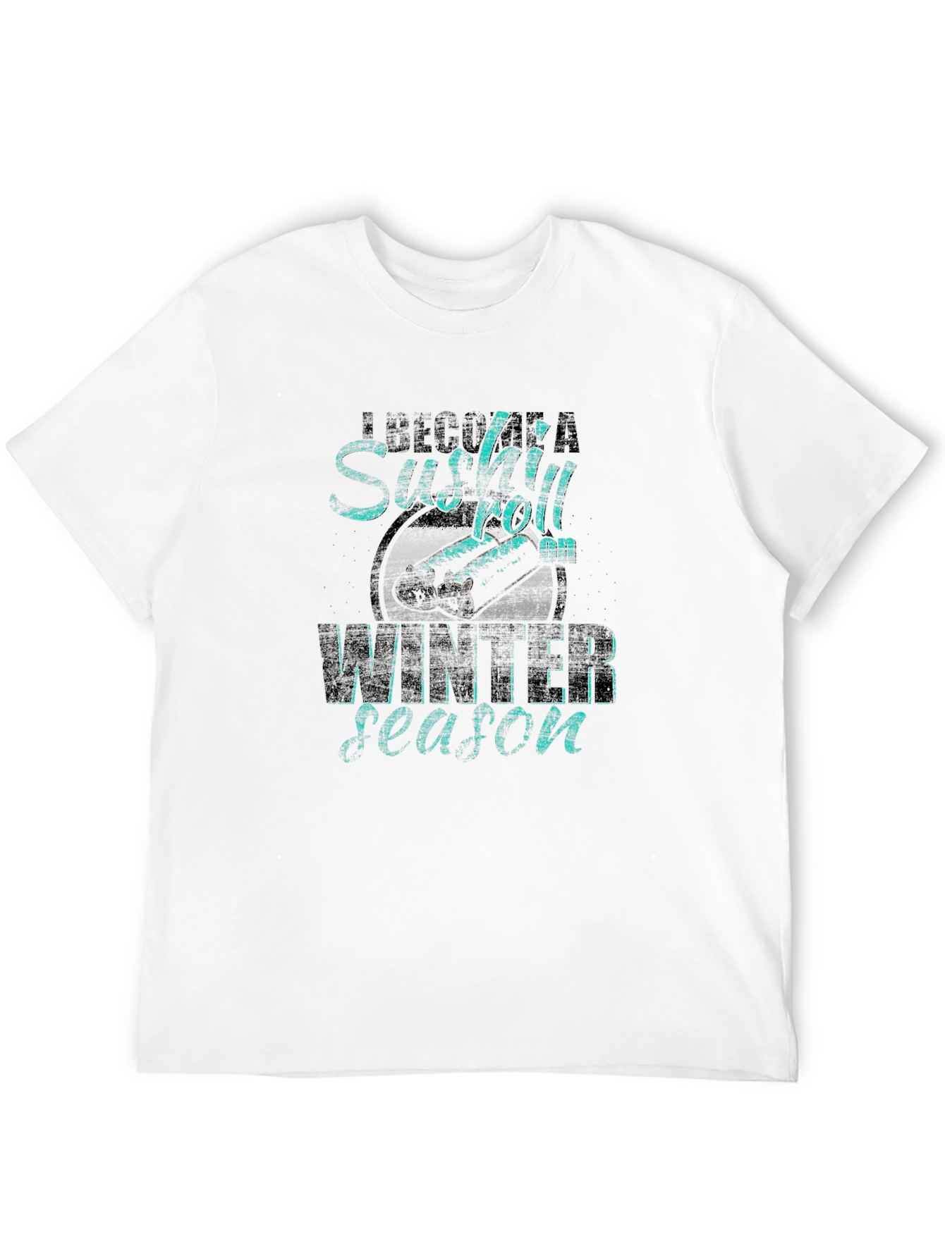Sushi Roll Winter Season Graphic Tee