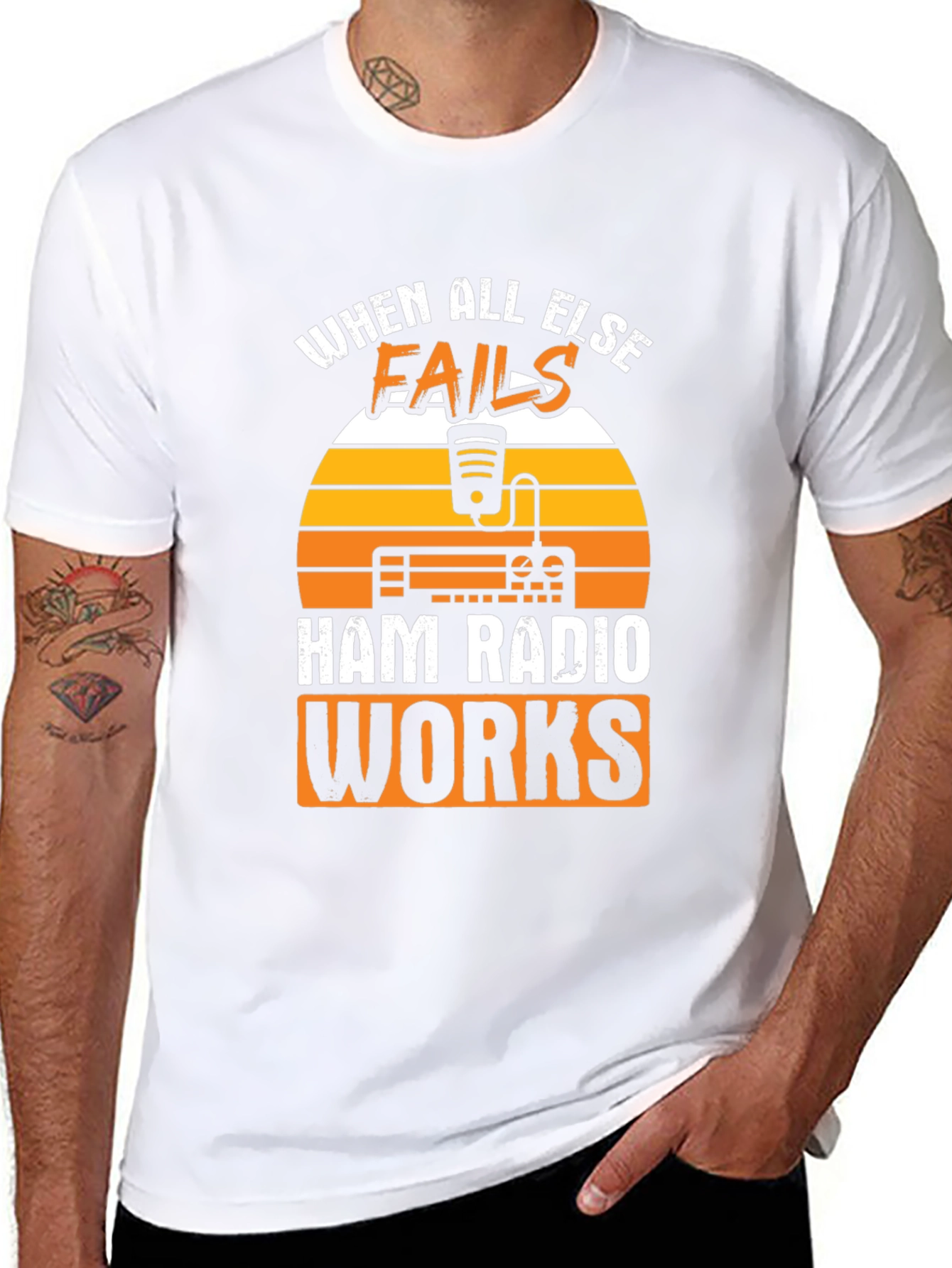 Ham Radio T-Shirt: When All Else Fails