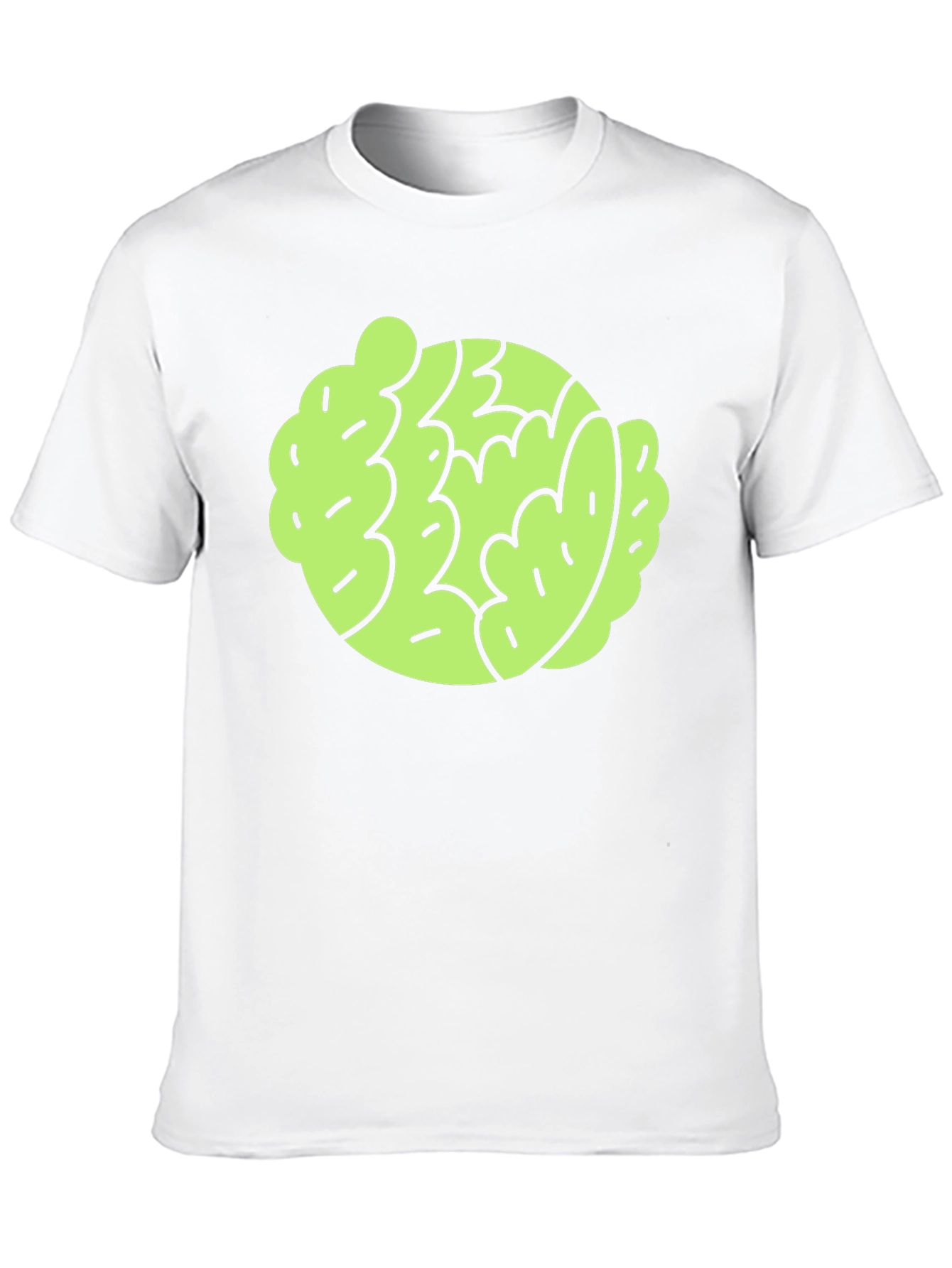 Funky Brain Graphic T-Shirt - Modern Style