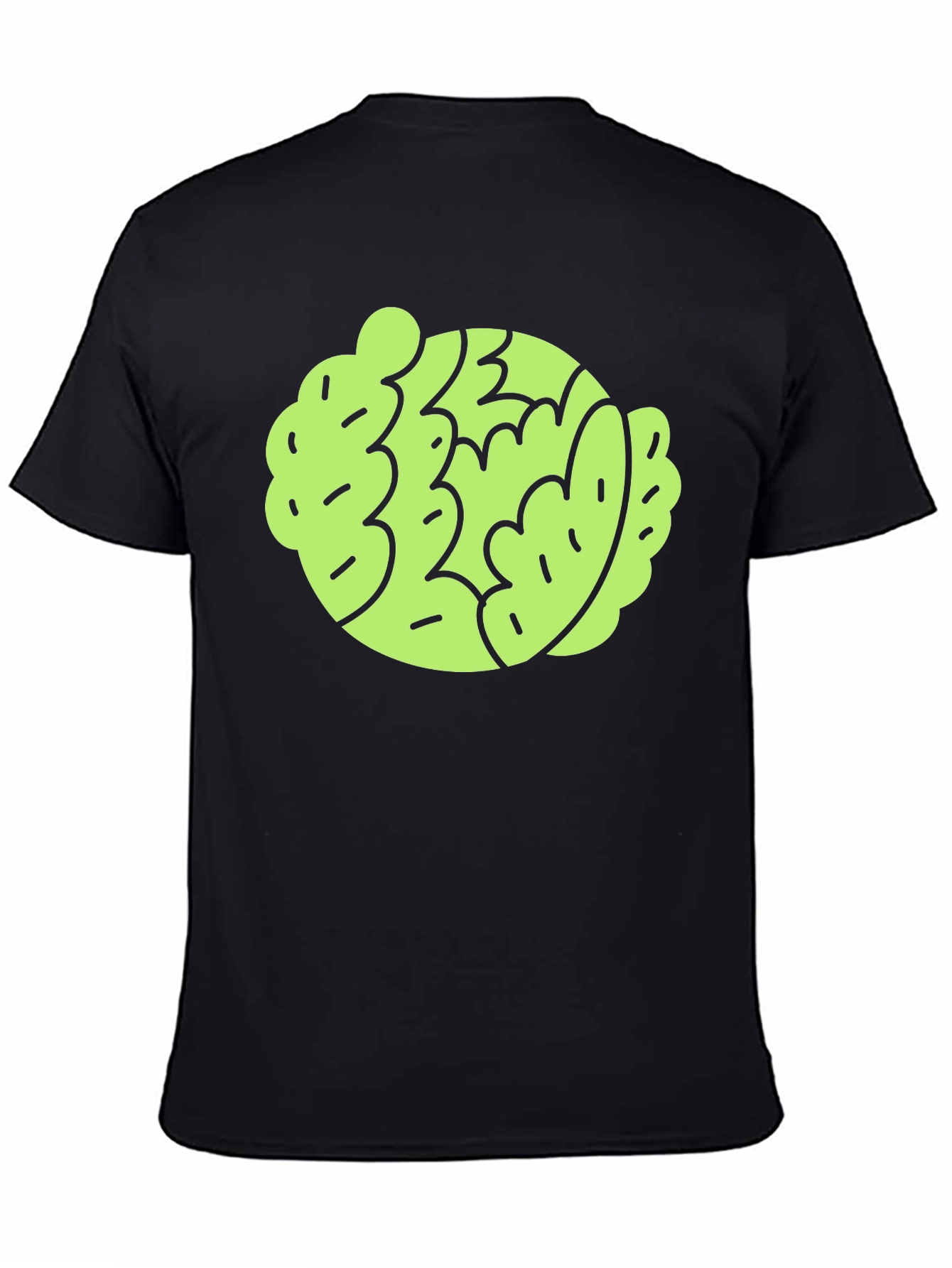 Funky Brain Graphic T-Shirt - Modern Style