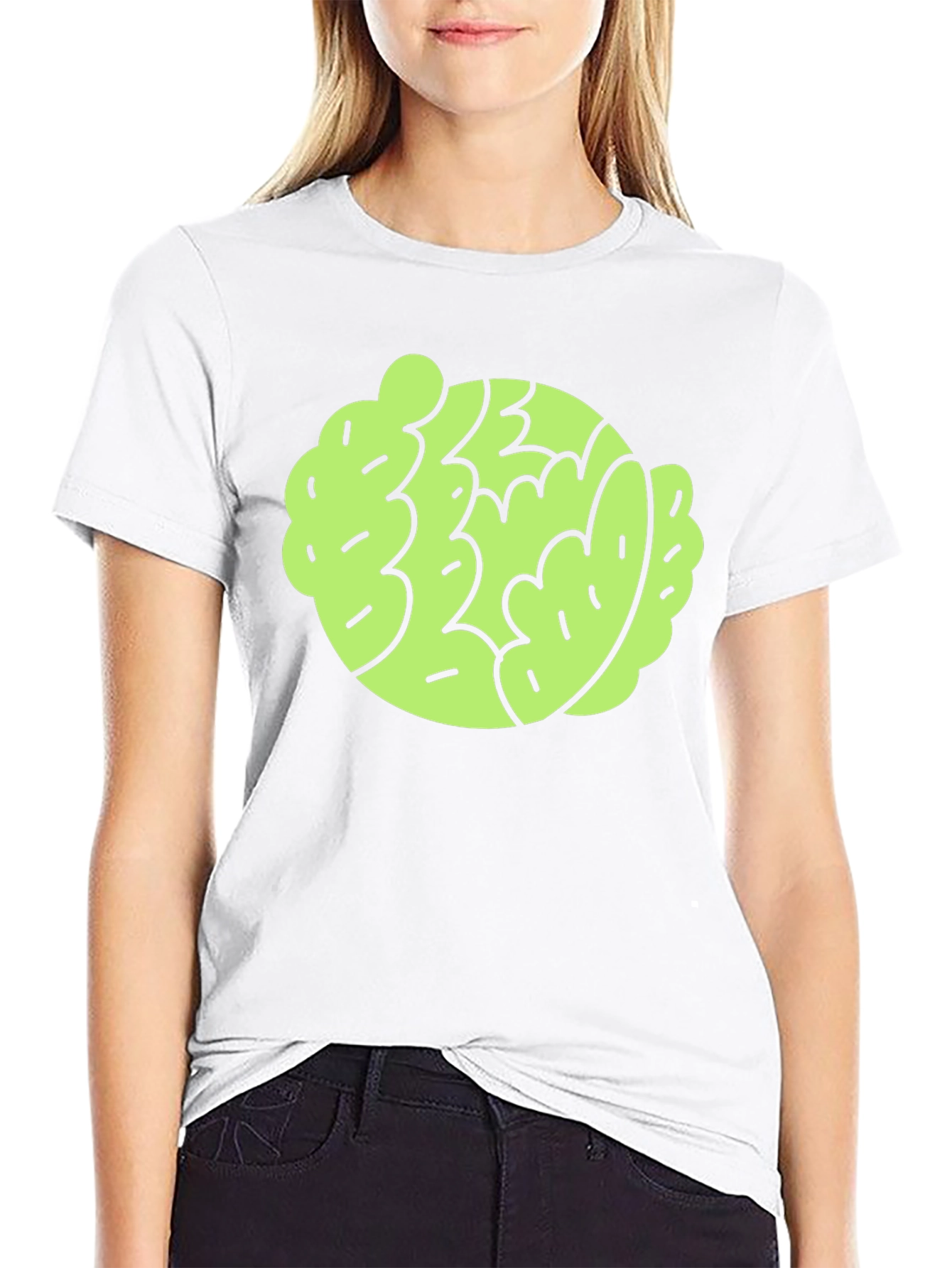 Funky Brain Graphic T-Shirt - Modern Style