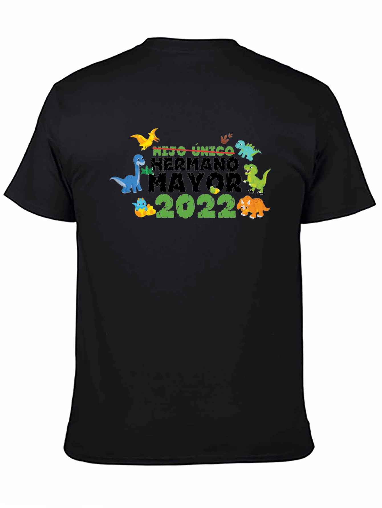 Dinosaur Hermano Mayor 2022 Kids T-Shirt